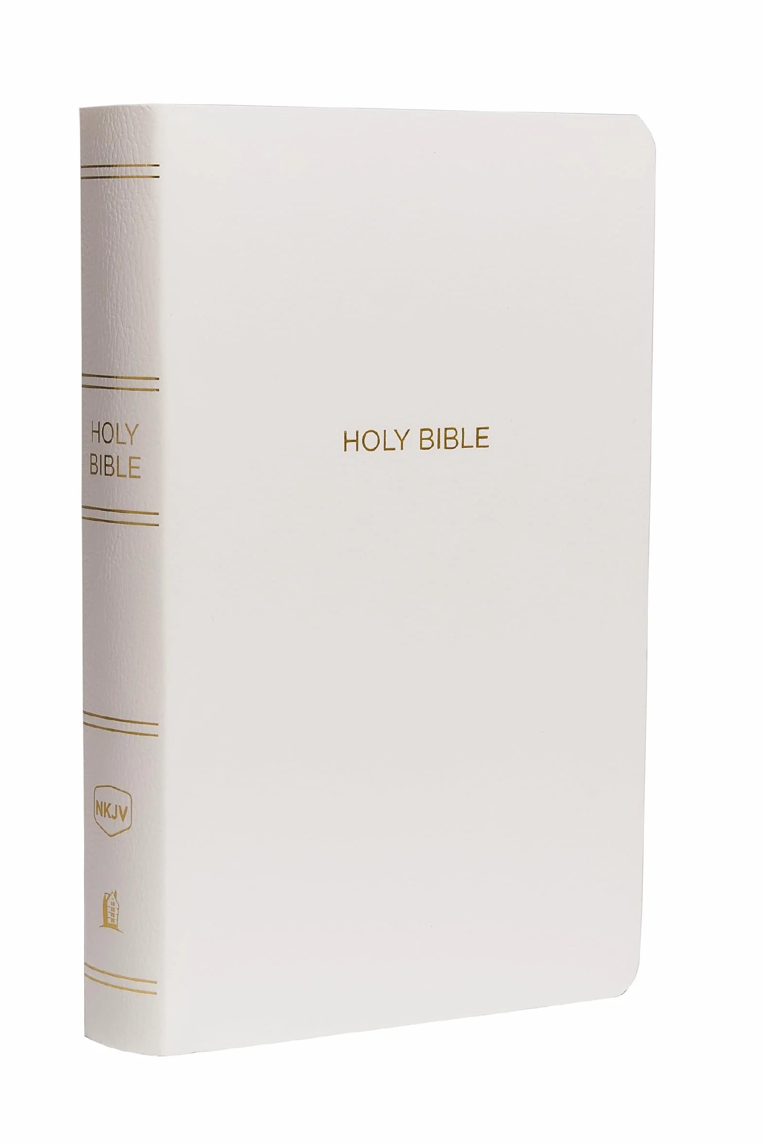 NKJV, Gift and Award Bible, Leather-Look, White, Red Letter Edition: Holy Bible, New King James Version