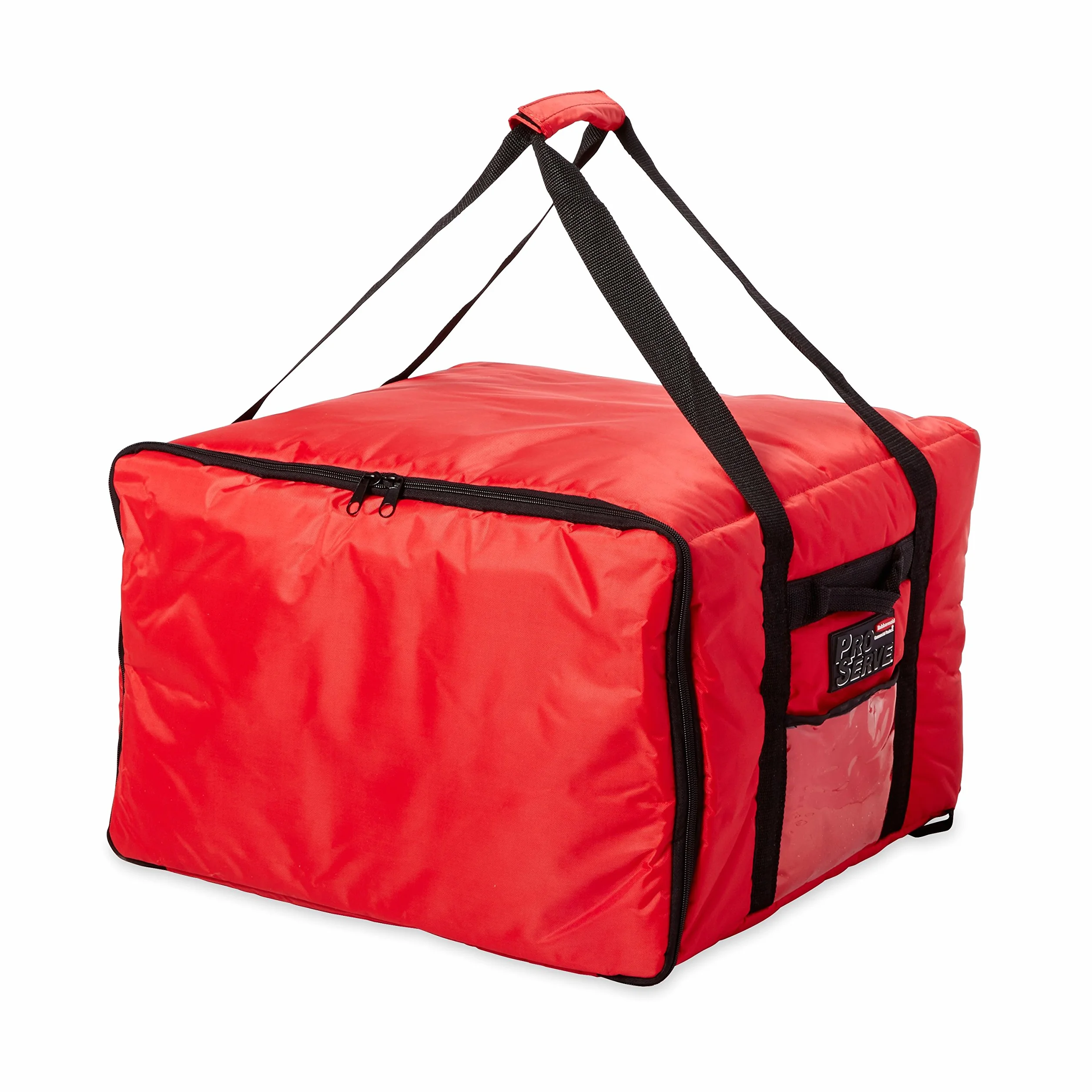 Rubbermaid FG9F3900RED profesjonalna duża torba gastronomiczna do pizzy, czerwona