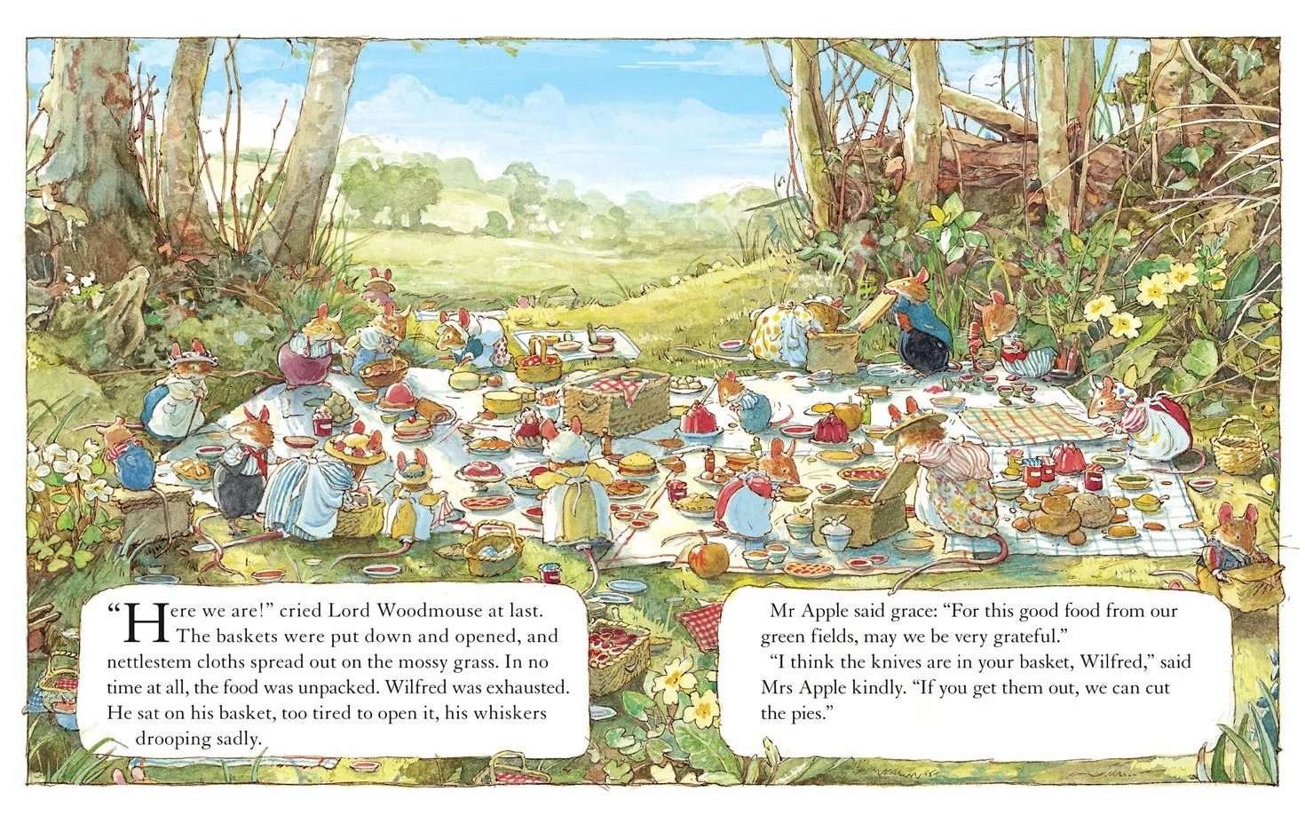 Spring Story: Introduce children to the seasons in the gorgeously illustrated classics of Brambly Hedge!