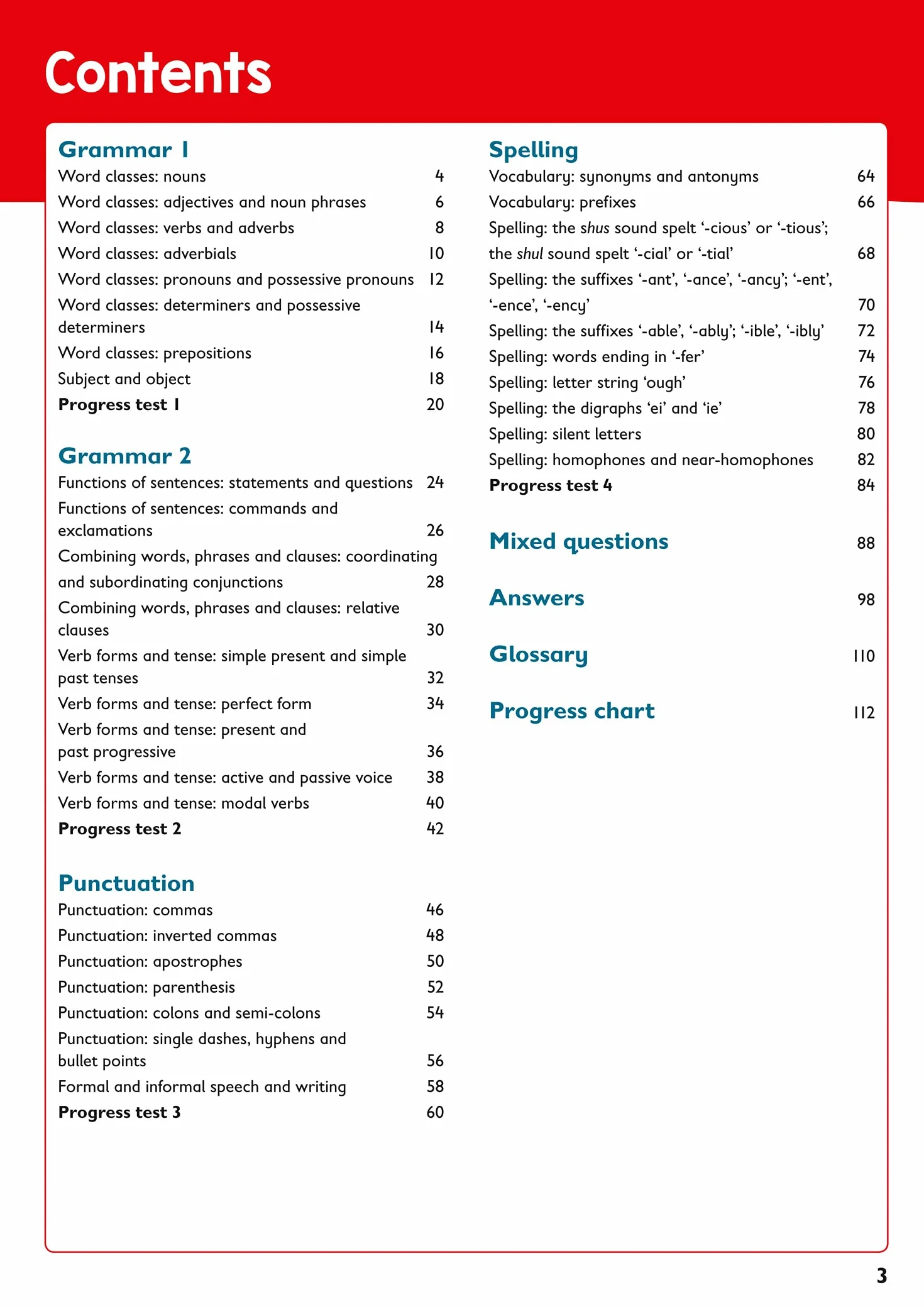 KS2 Grammar, Punctuation and Spelling SATs Study and Practice Book: for the 2027 tests