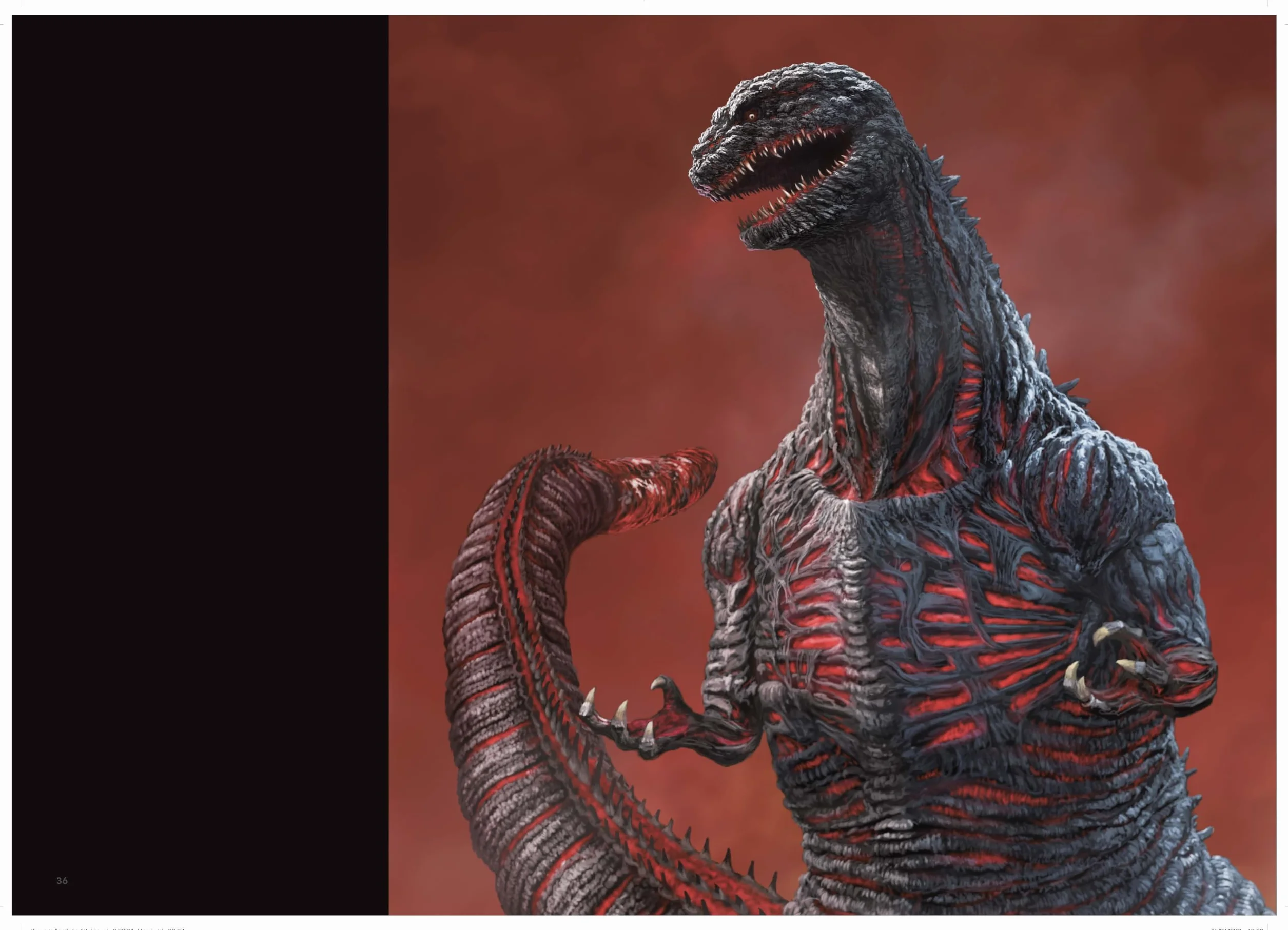 The Godzilla Art of Kaida Yuji
