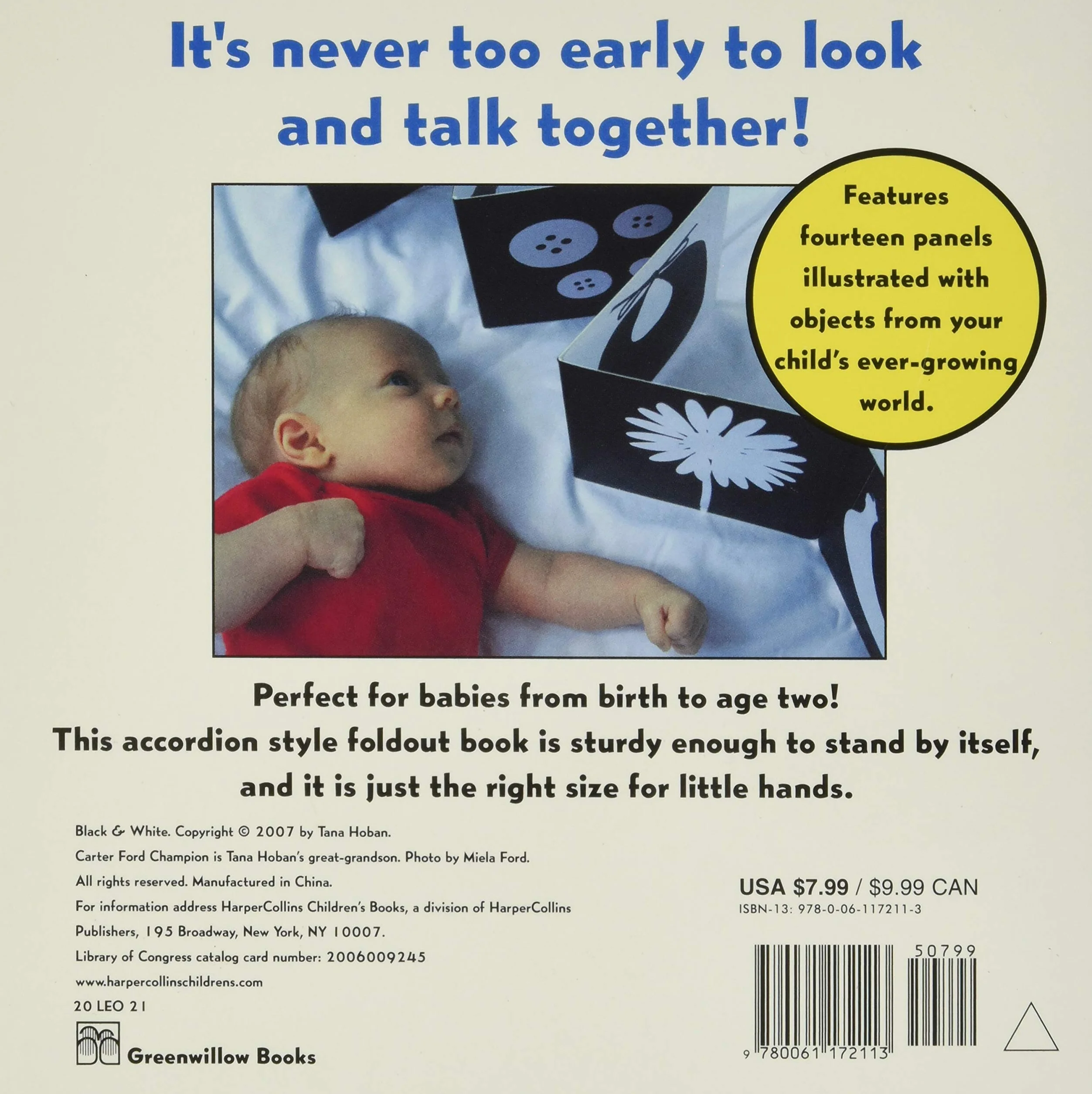 Black & White: A High Contrast Book for Newborns