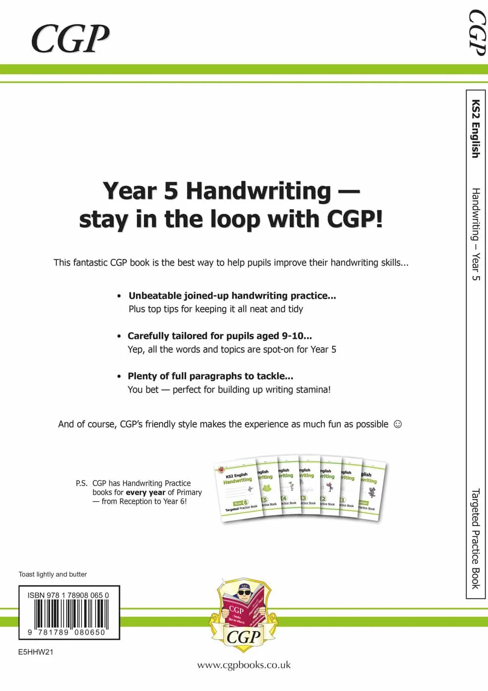 KS2 English Year 5 Handwriting Targeted Practice Book