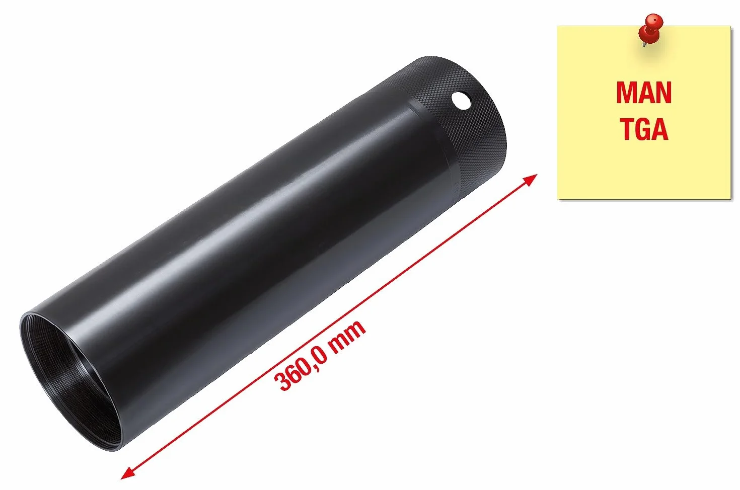 KS Tools 450.0155 Rura przedłużająca do tylnej osi MAN TGA