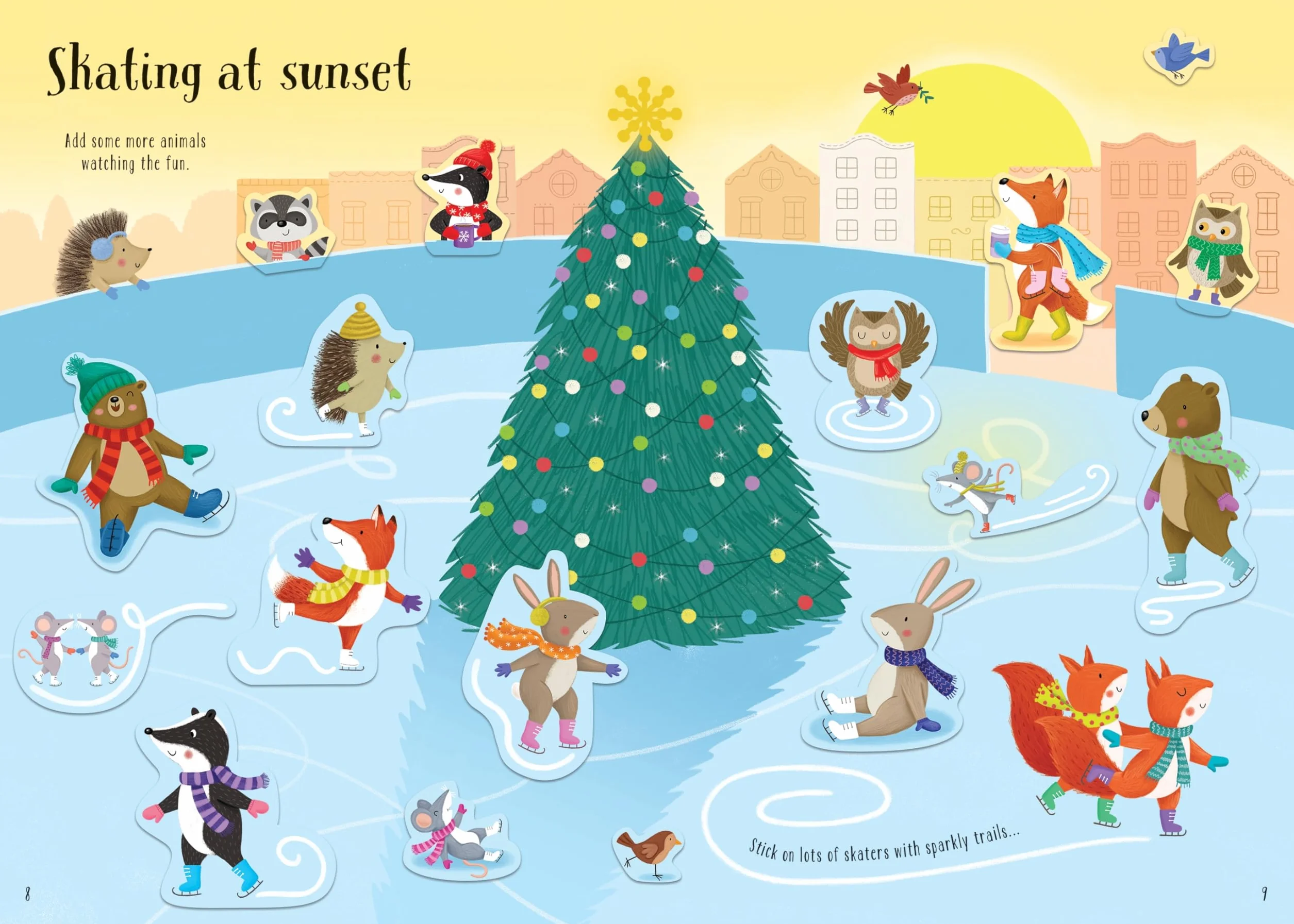 Sparkly Winter Sticker Book