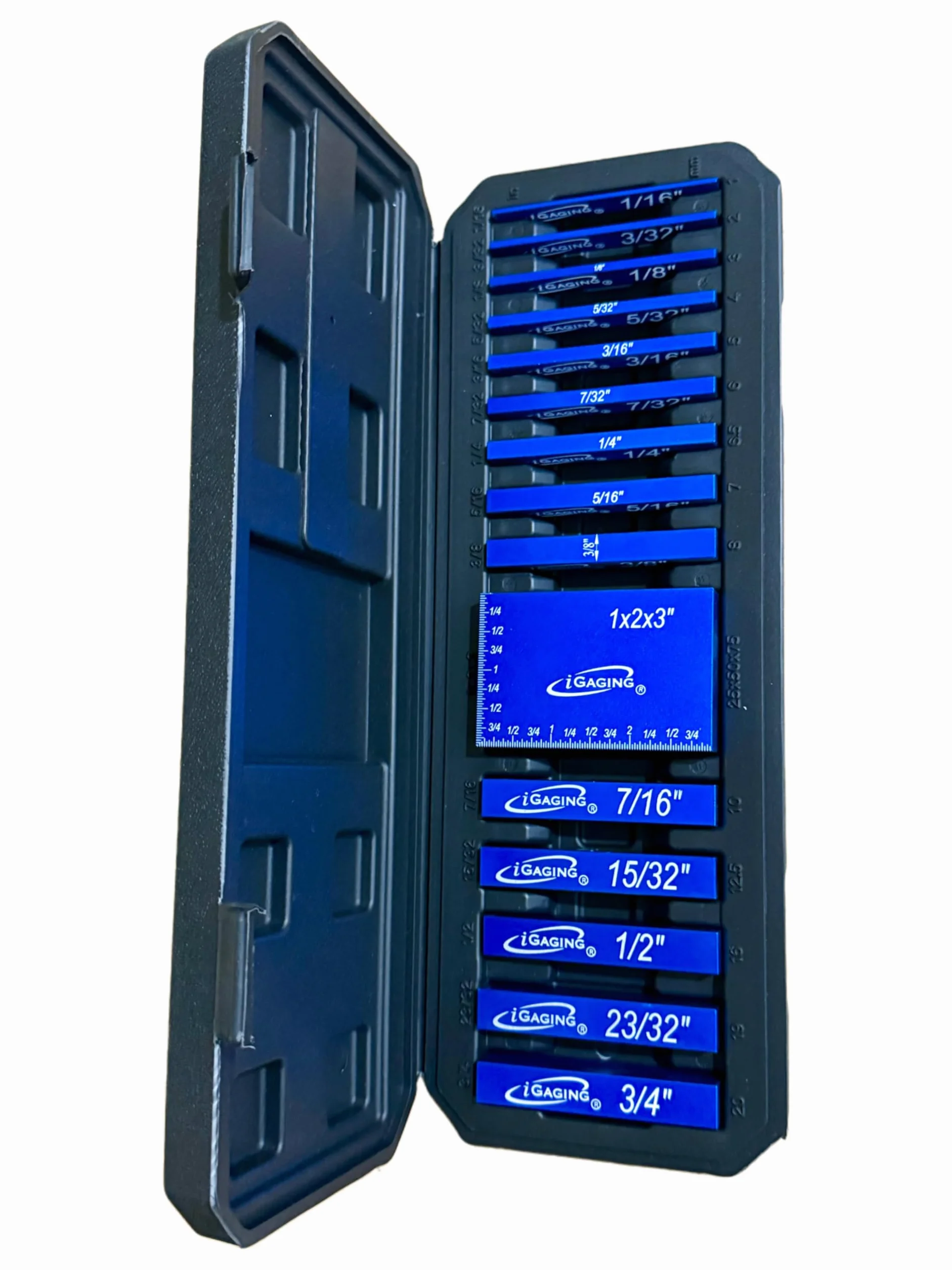 iGaging Setup Block Bar Gauge Precision Aluminium 15 sztuk