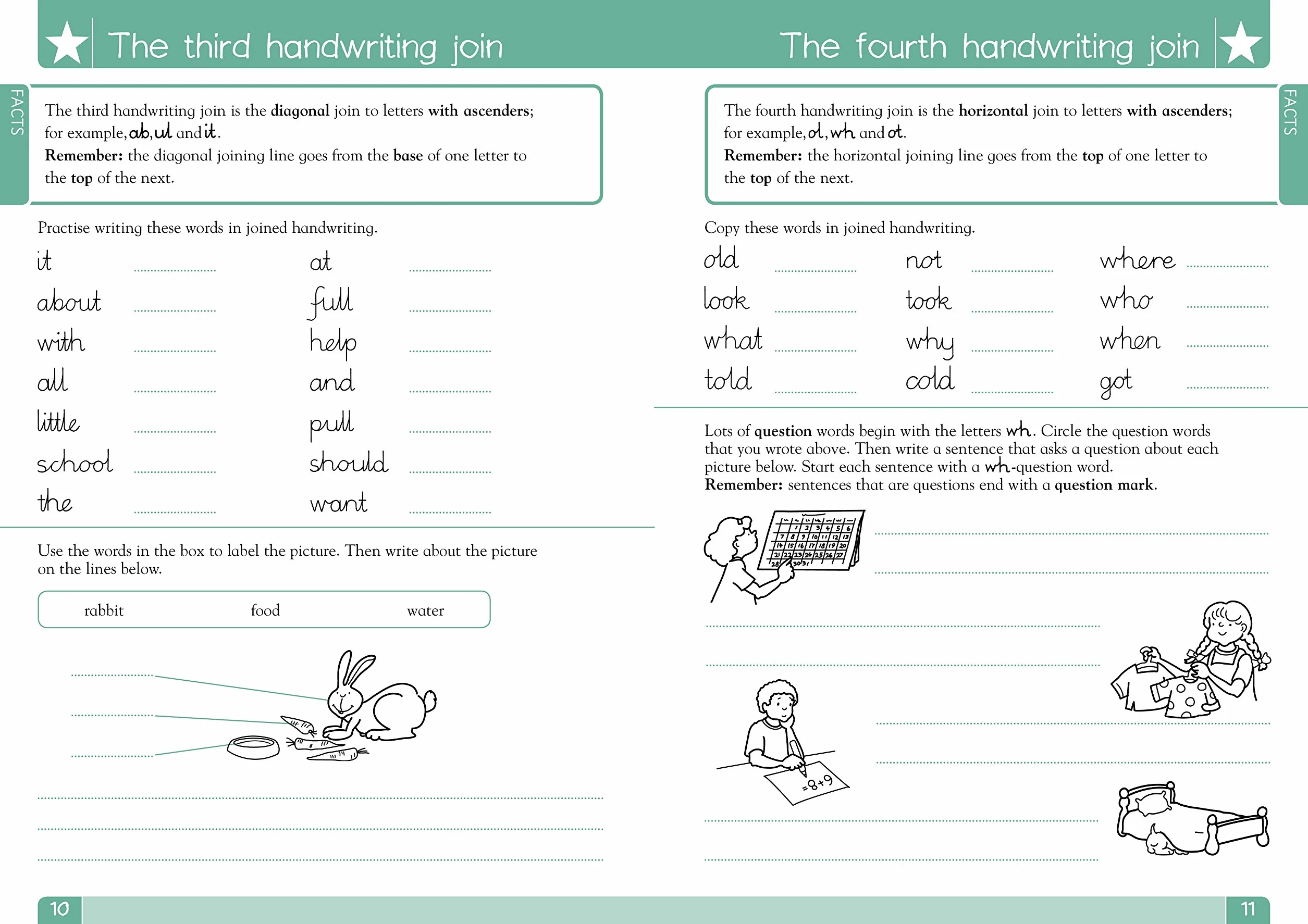 Handwriting Made Easy: Confident Writing, Ages 7-11 (Key Stage 2): Supports the National Curriculum, Handwriting Practice Book (Made Easy Workbooks)