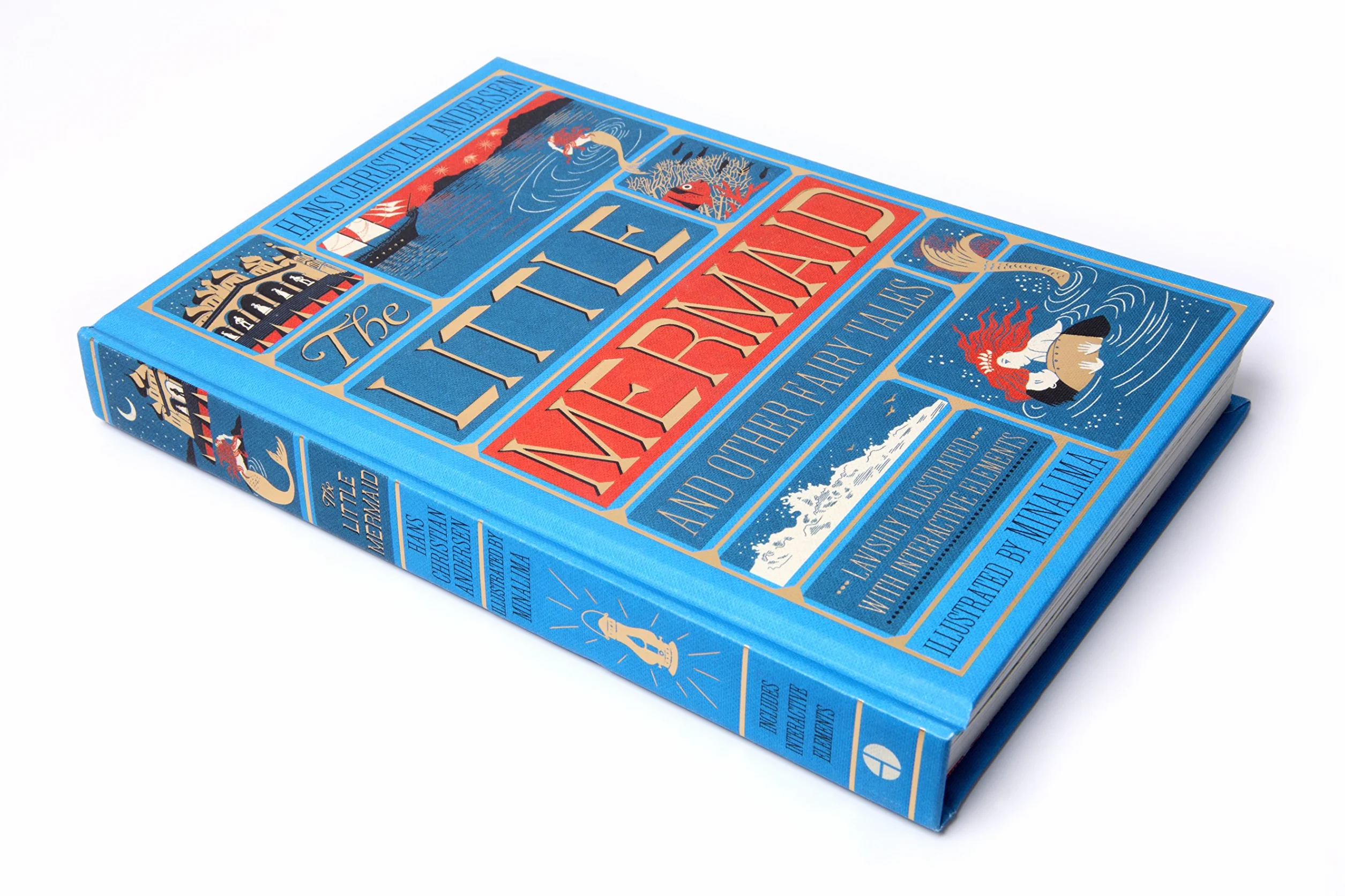 The Little Mermaid and Other Fairy Tales (Minalima Edition): (Illustrated with Interactive Elements)