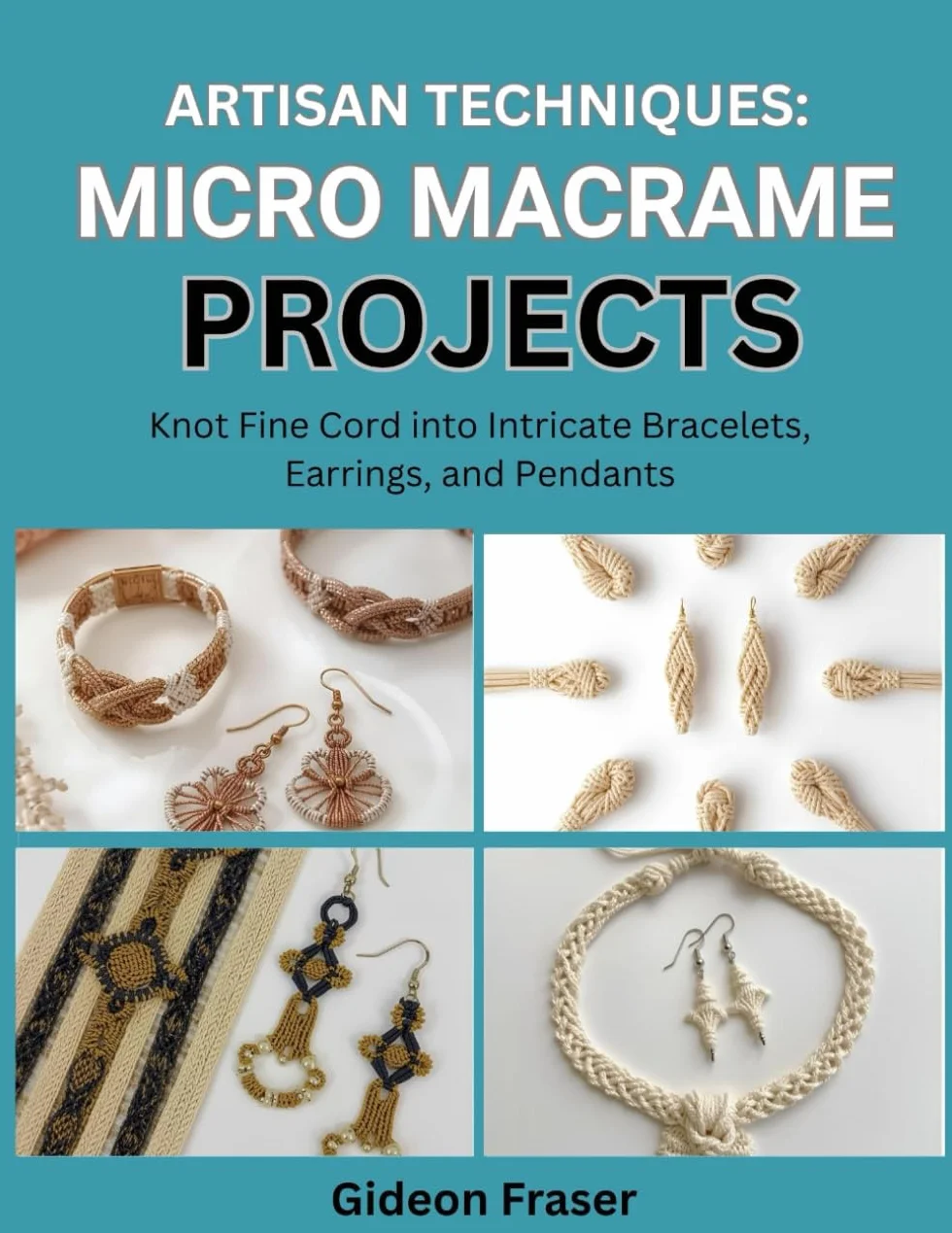 ARTISAN TECHNIQUES: MICRO MACRAME PROJECTS: Knot Fine Cord into Intricate Bracelets, Earrings, and Pendants