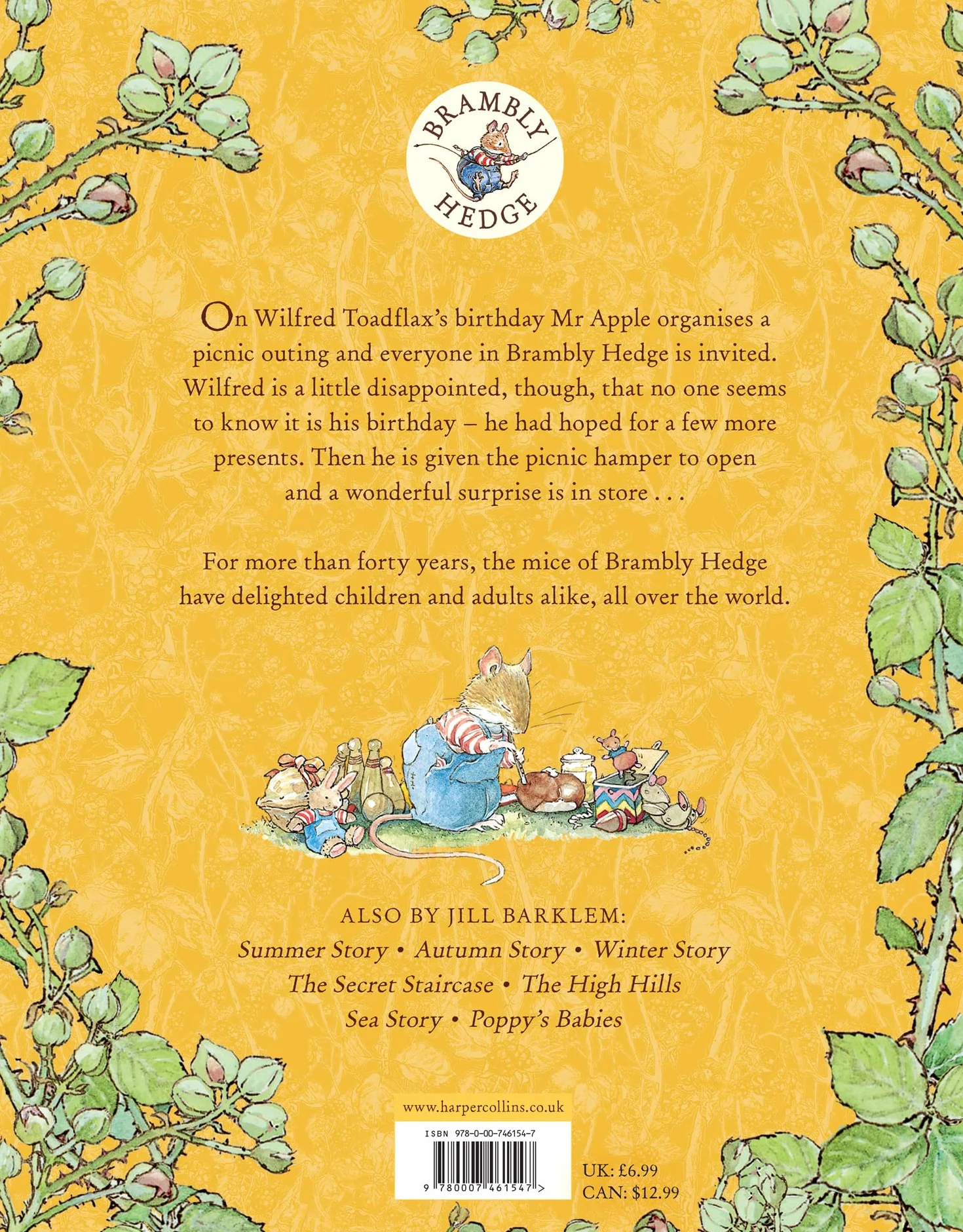 Spring Story: Introduce children to the seasons in the gorgeously illustrated classics of Brambly Hedge!