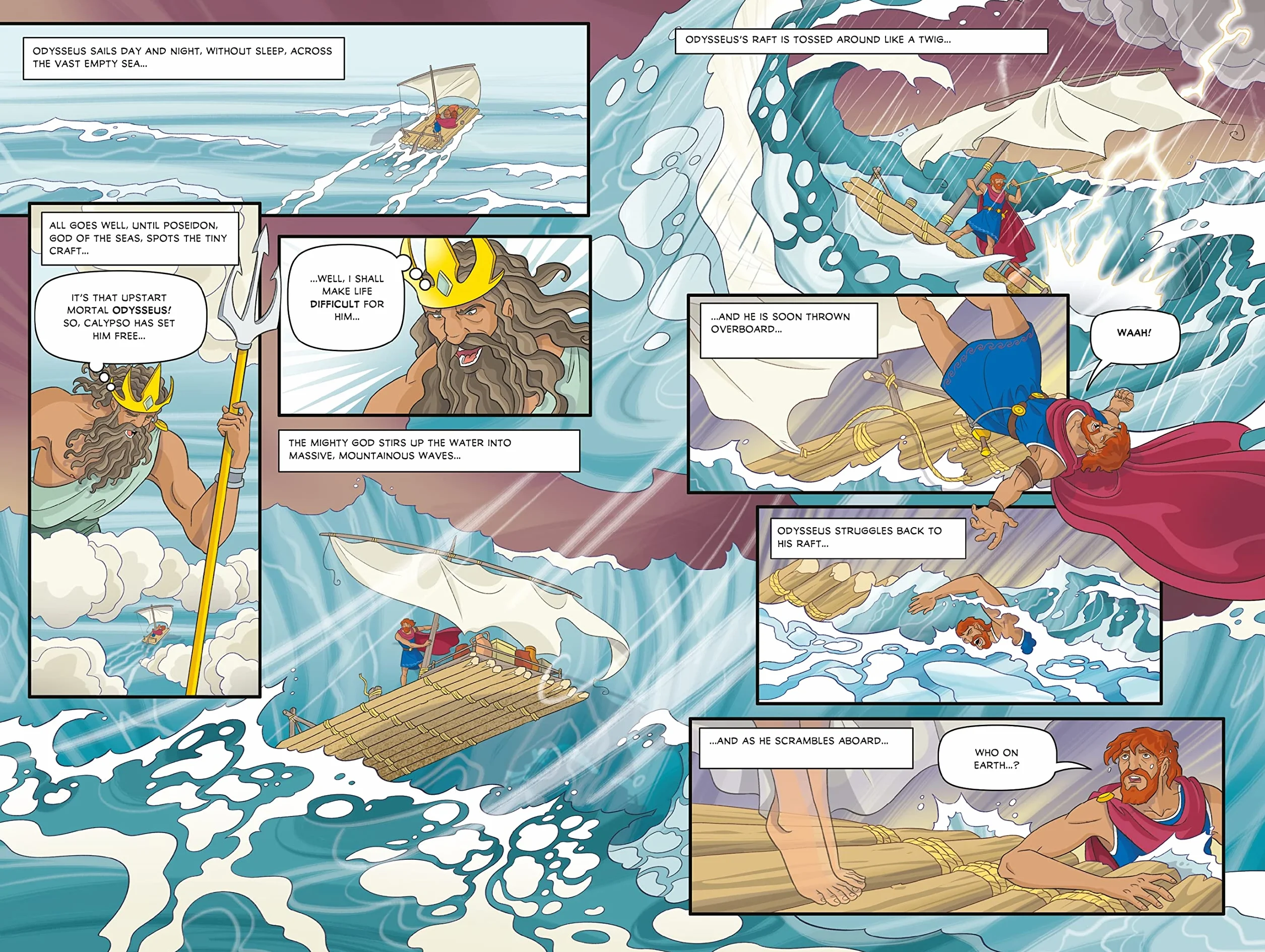 THE ODYSSEY GRAPHIC NOVEL (Usborne Graphic Novels)