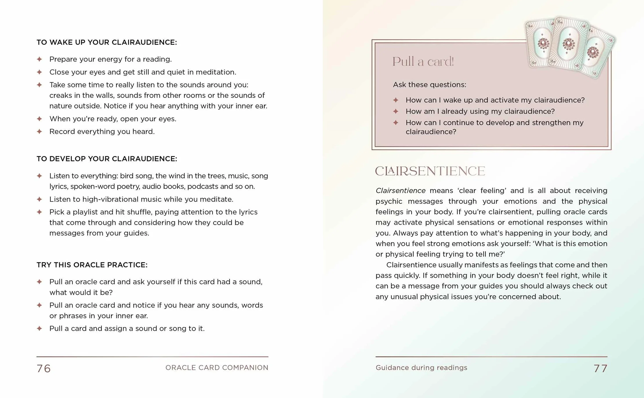 Oracle Card Companion: Master the Art of Card Reading