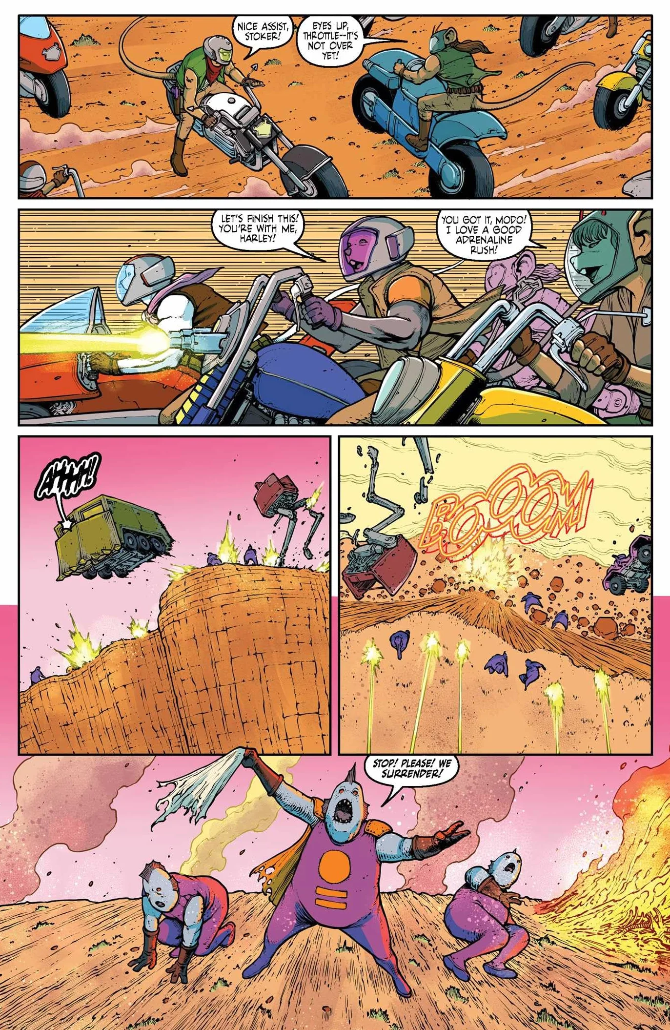 Biker Mice from Mars Vol. 1: Red Planet Panic