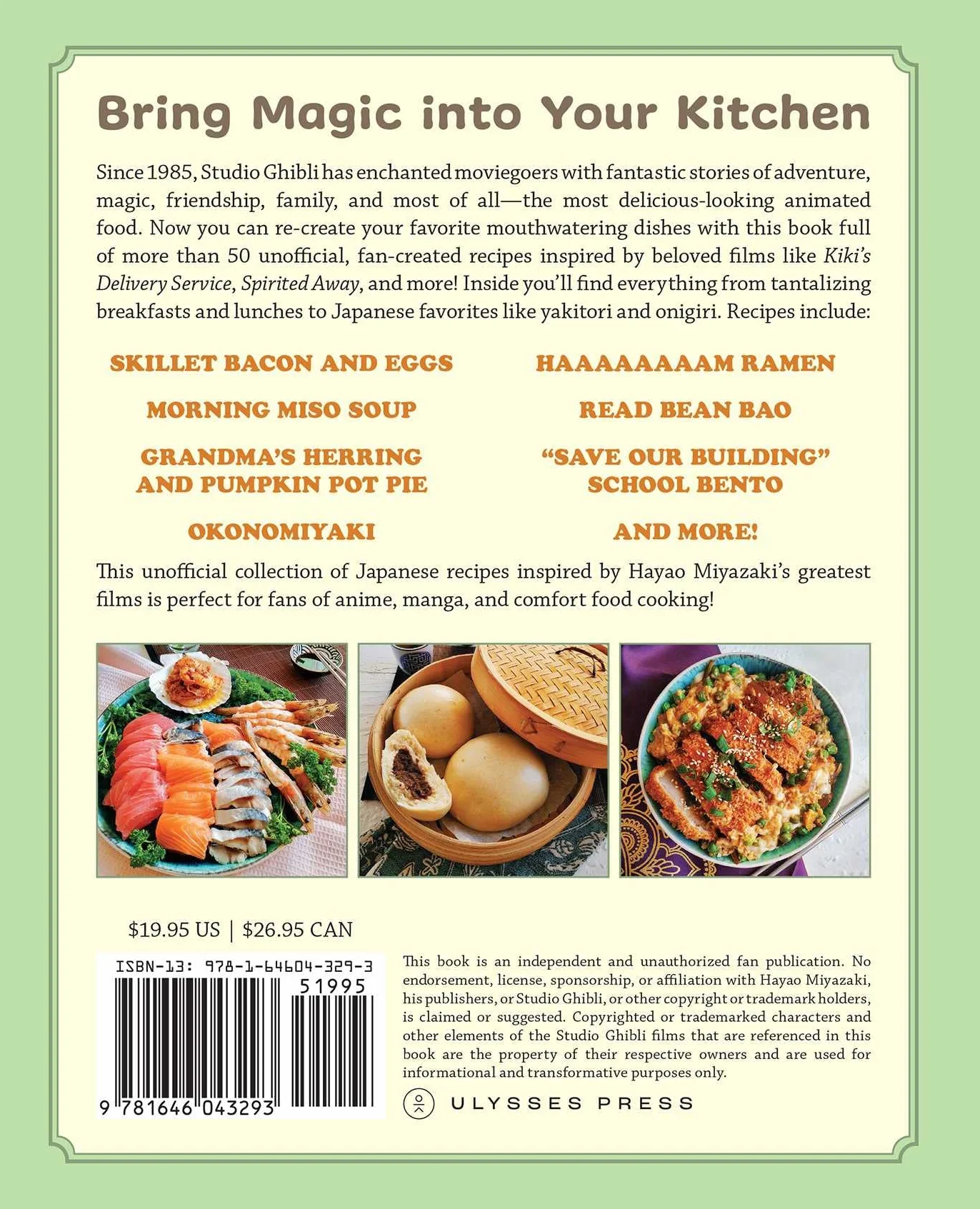 The Unofficial Studio Ghibli Cookbook: 50+ Delicious Recipes Inspired by Your Favorite Japanese Animated Films: 17