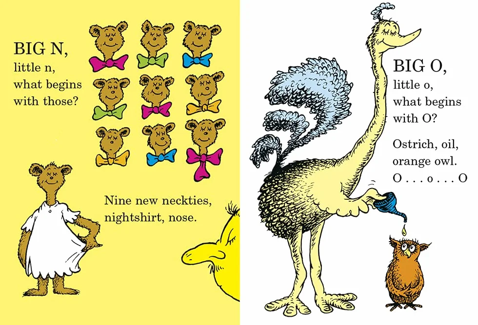 Dr. Seuss's ABC: An Amazing Alphabet Book!
