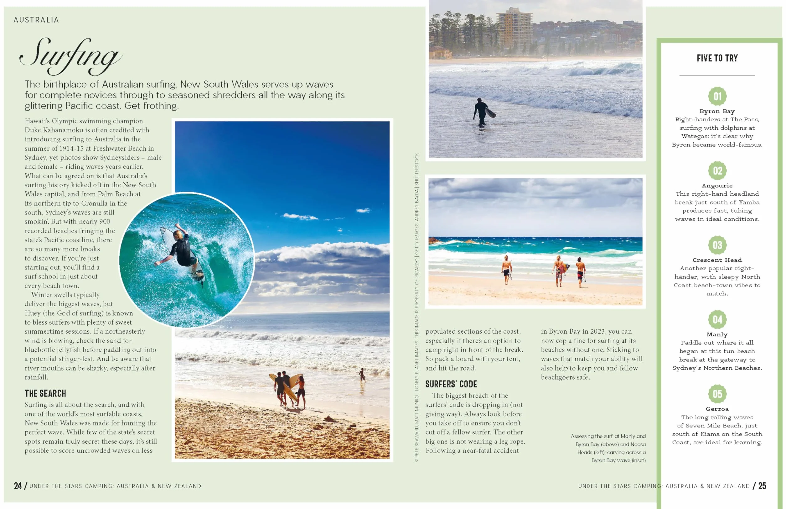 Under the Stars Australia and New Zealand 1ed -anglais-: 200 Amazing Places Beneath the Night Sky | Wild Camping to Cabins & Huts | Best Sights & Activities Nearby