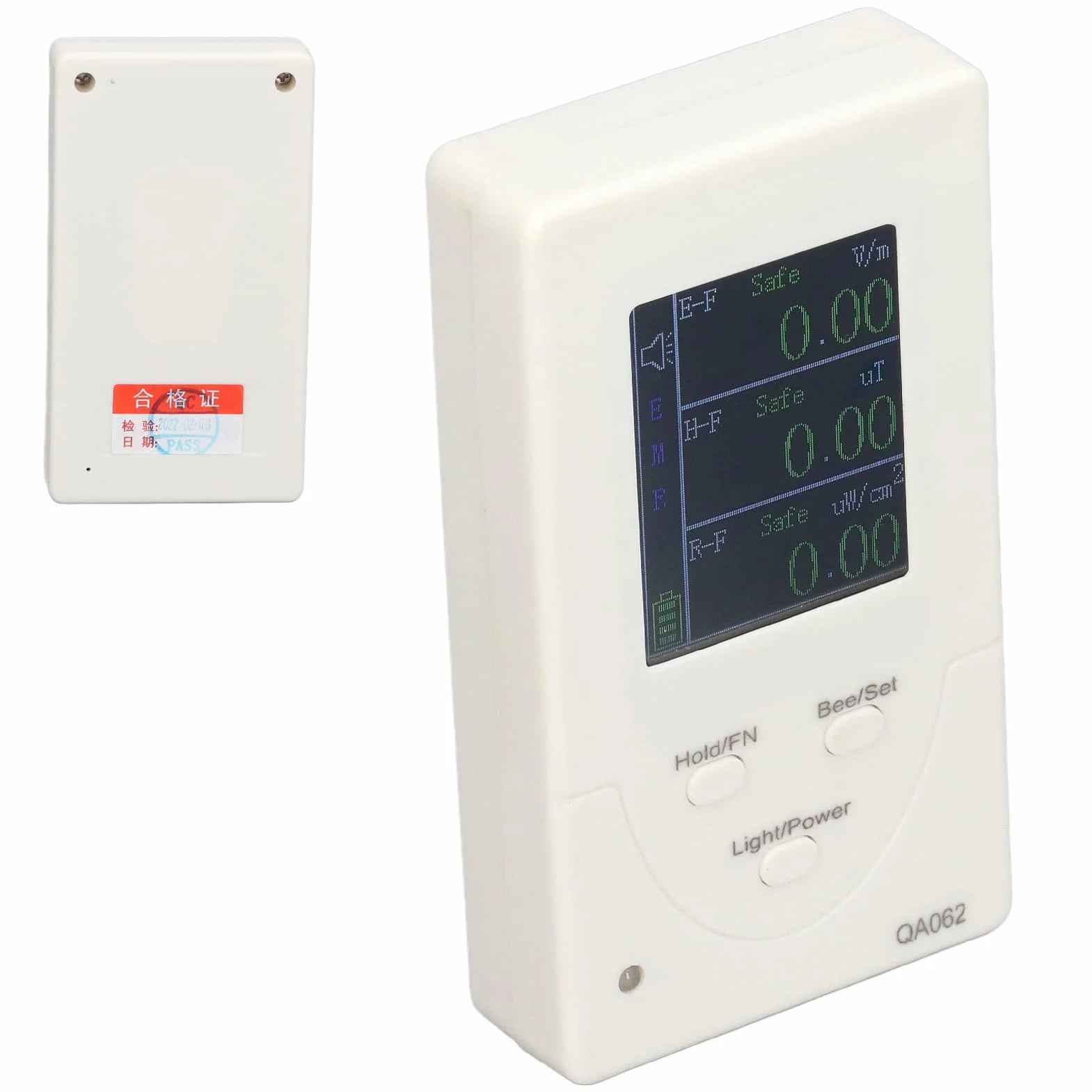 Detektor EMF Tester Promieniowania Pola Elektromagnetycznego Ręczny Miernik Trzy w Jednym USB Ładowanie Kolorowy Ekran TFT 1.8 Cala