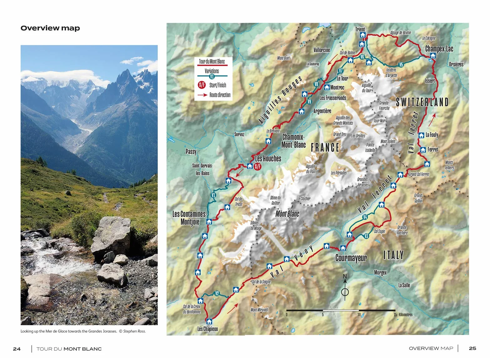Tour Du Mont Blanc: The Most Iconic Long-Distance, Circular Trail in the Alps with Customised Itinerary Planning for Walkers, Trekkers, Fastpackers and Trail Runners