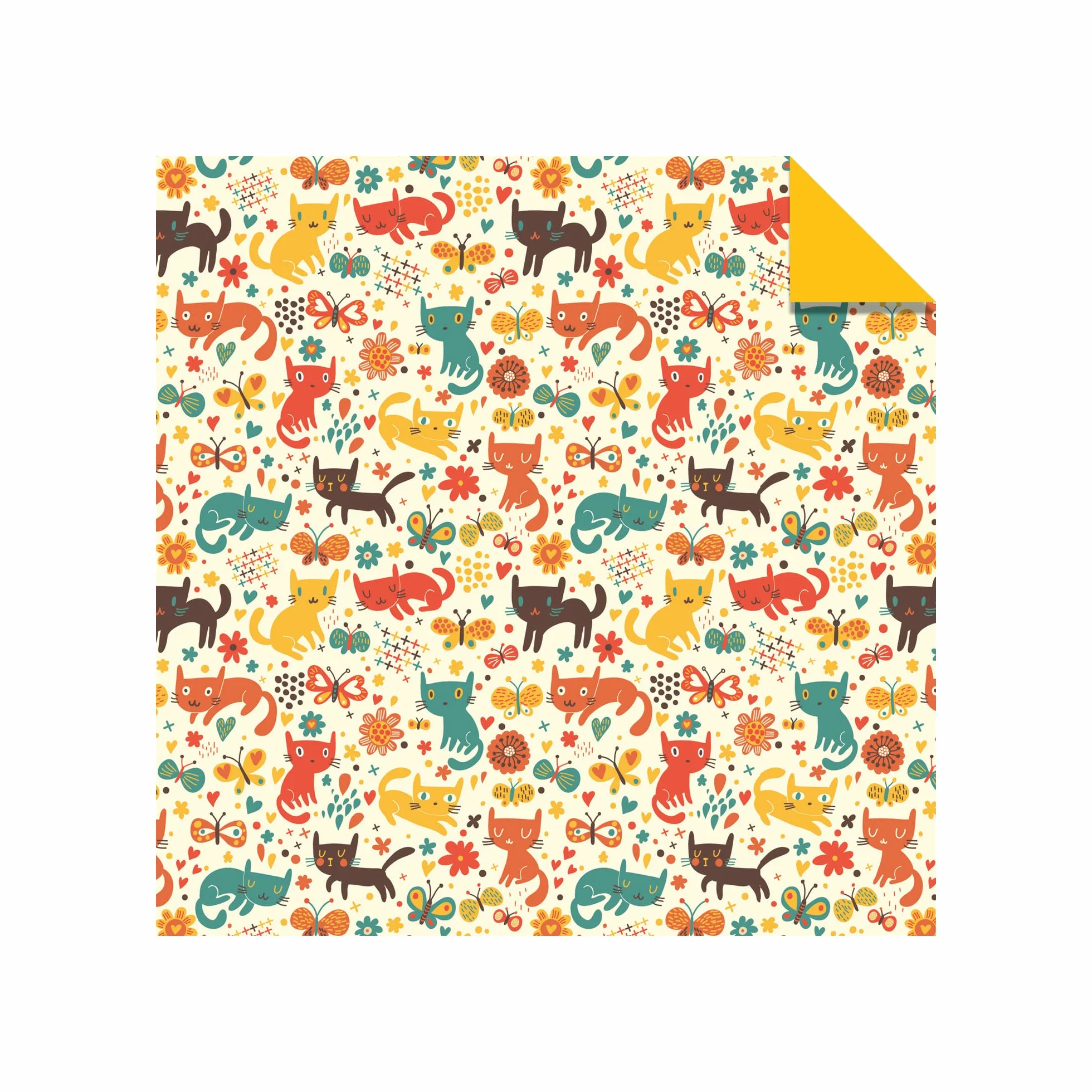 Origami Paper 100 Sheets Cat Patterns 6" (15 CM): Tuttle Origami Paper: High-Quality Double-Sided Origami Sheets Printed with 12 Different Patterns: Instructions for 6 Projects Included