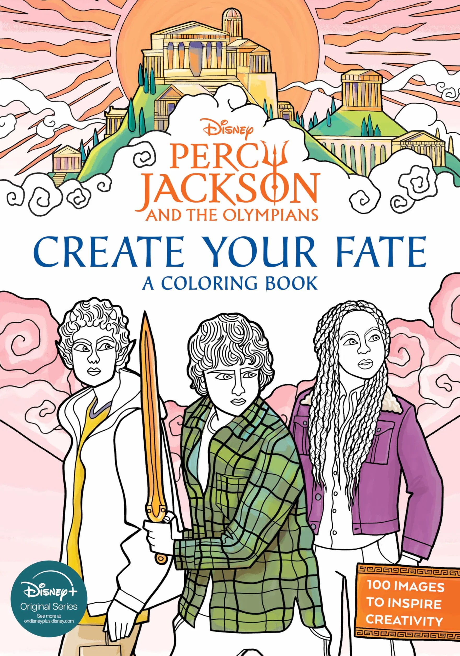 Percy Jackson and the Olympians: Create Your Fate: A Coloring Book