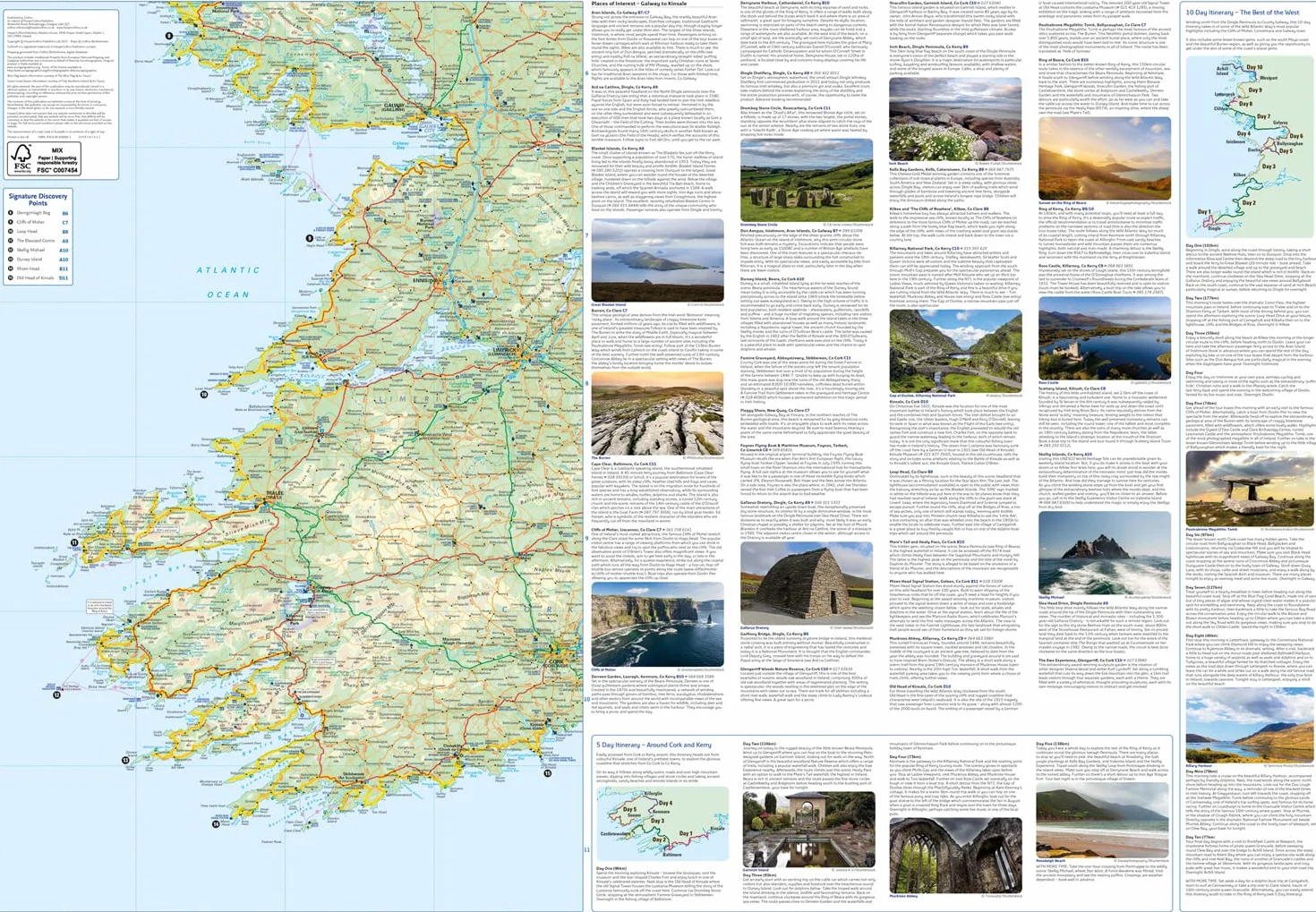 Wild Atlantic Way Pocket Map: The Perfect Way to Explore Ireland’s West Coast