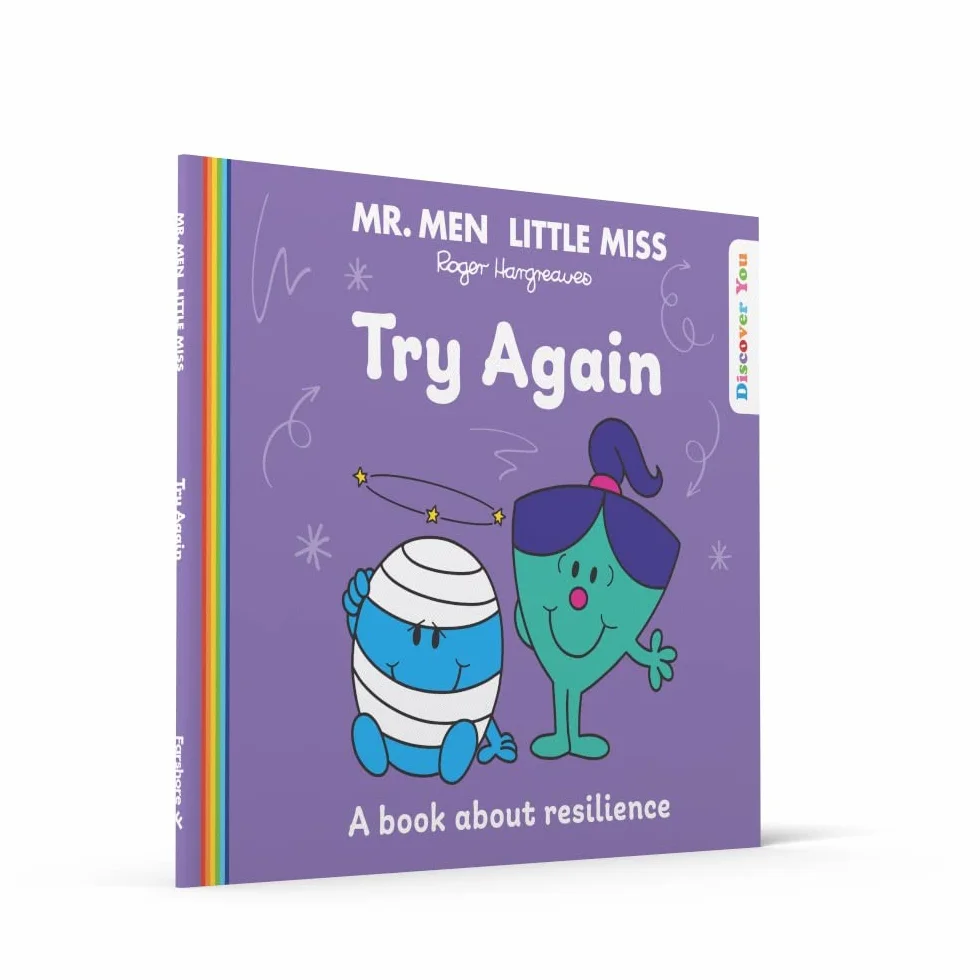 Mr. Men Little Miss: Try Again: A Book about Resilience from the New Illustrated Children’s Series for 2022 about Feelings