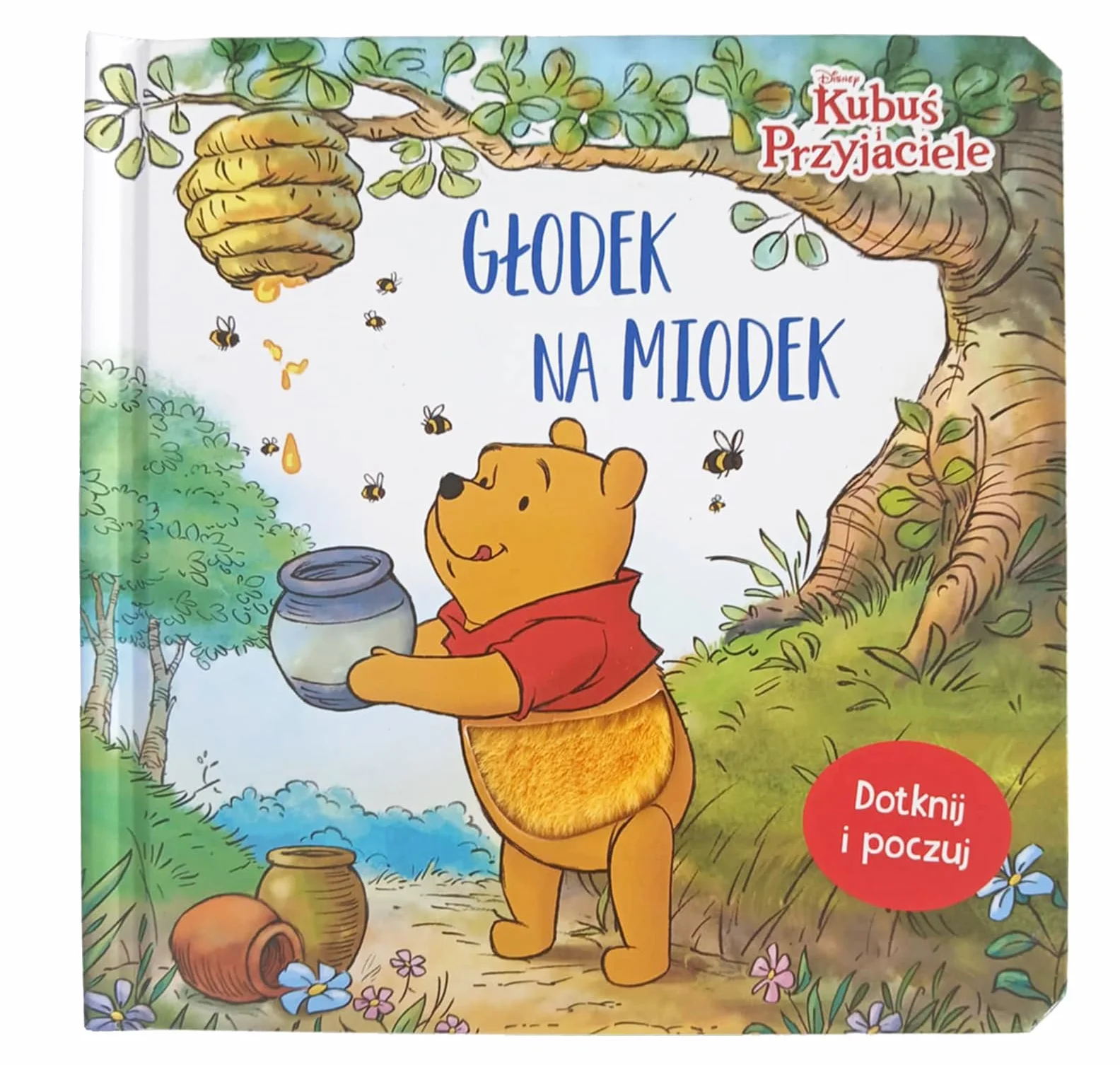 Głodek na miodek. Książeczka sensoryczna Disney