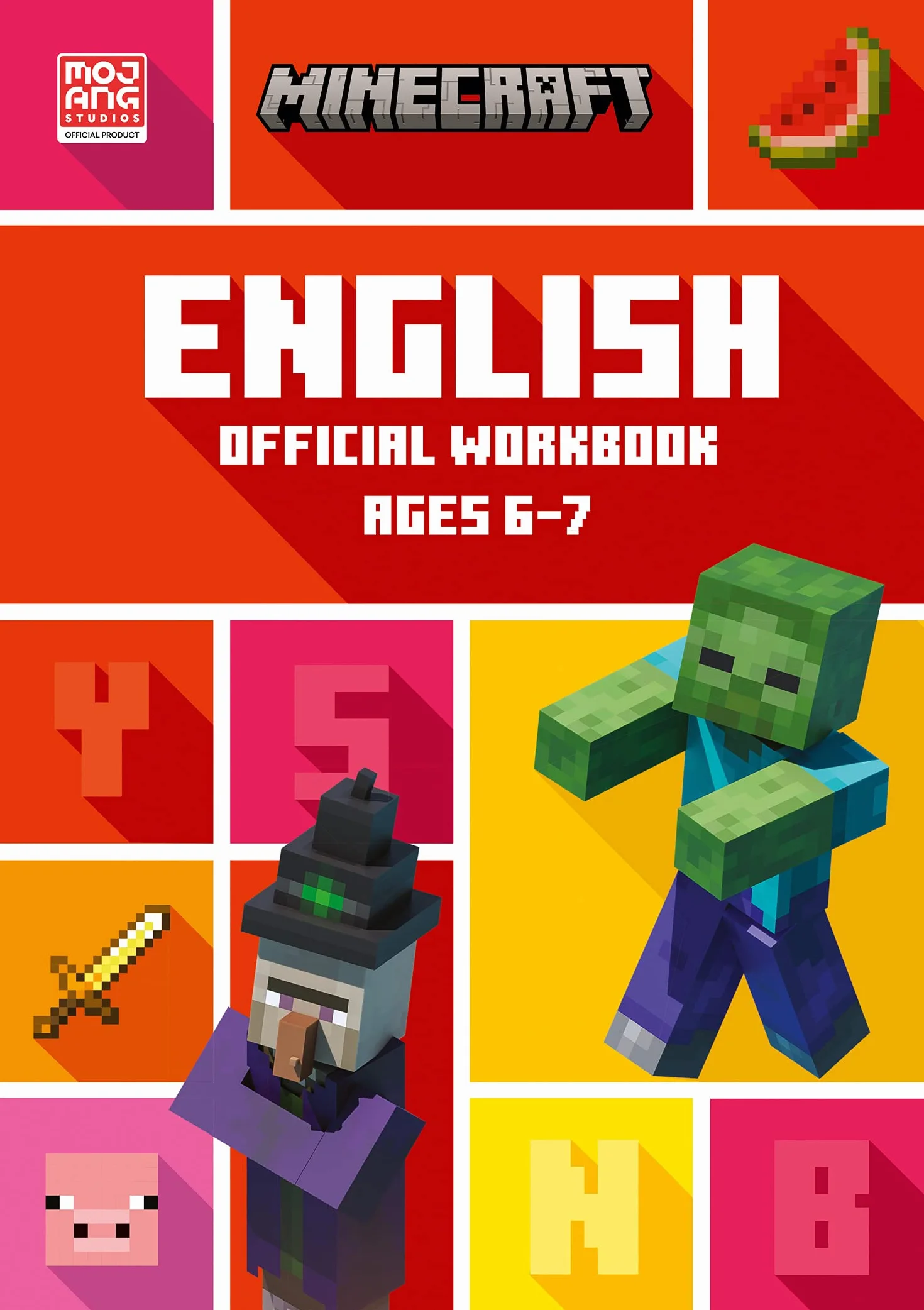 Minecraft English Ages 6-7: Official Workbook