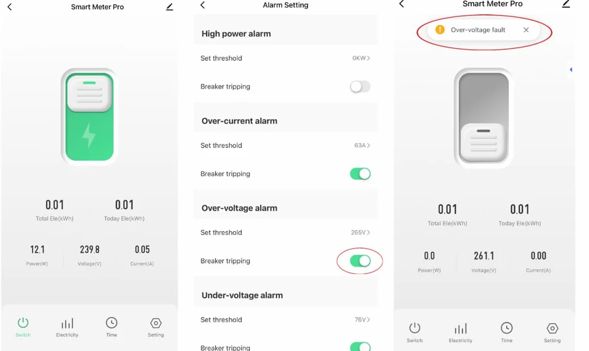 Przekaźnik ZIGBEE 63A TUYA SMART Z POMIAREM DIN ZDALNE STEROWANIE BEZPIECZNIK