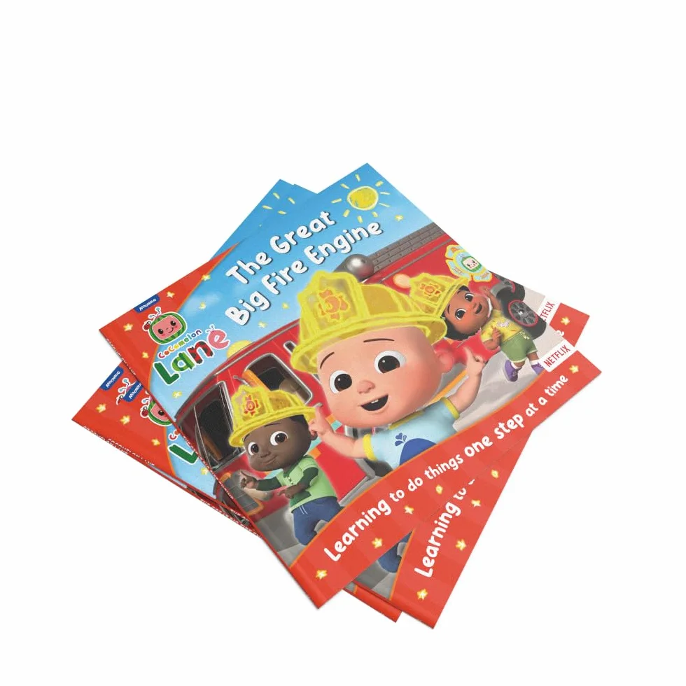 CoComelon Lane: The Great Big Fire Engine Picture Book: A gentle early-learning storybook about feeling worried for CoComelon fans