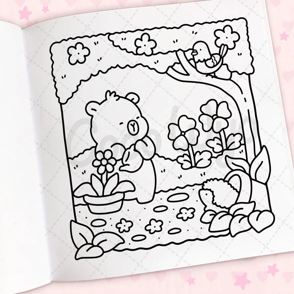 Cozy Cuties: A Cute and Comfy Colouring Book
