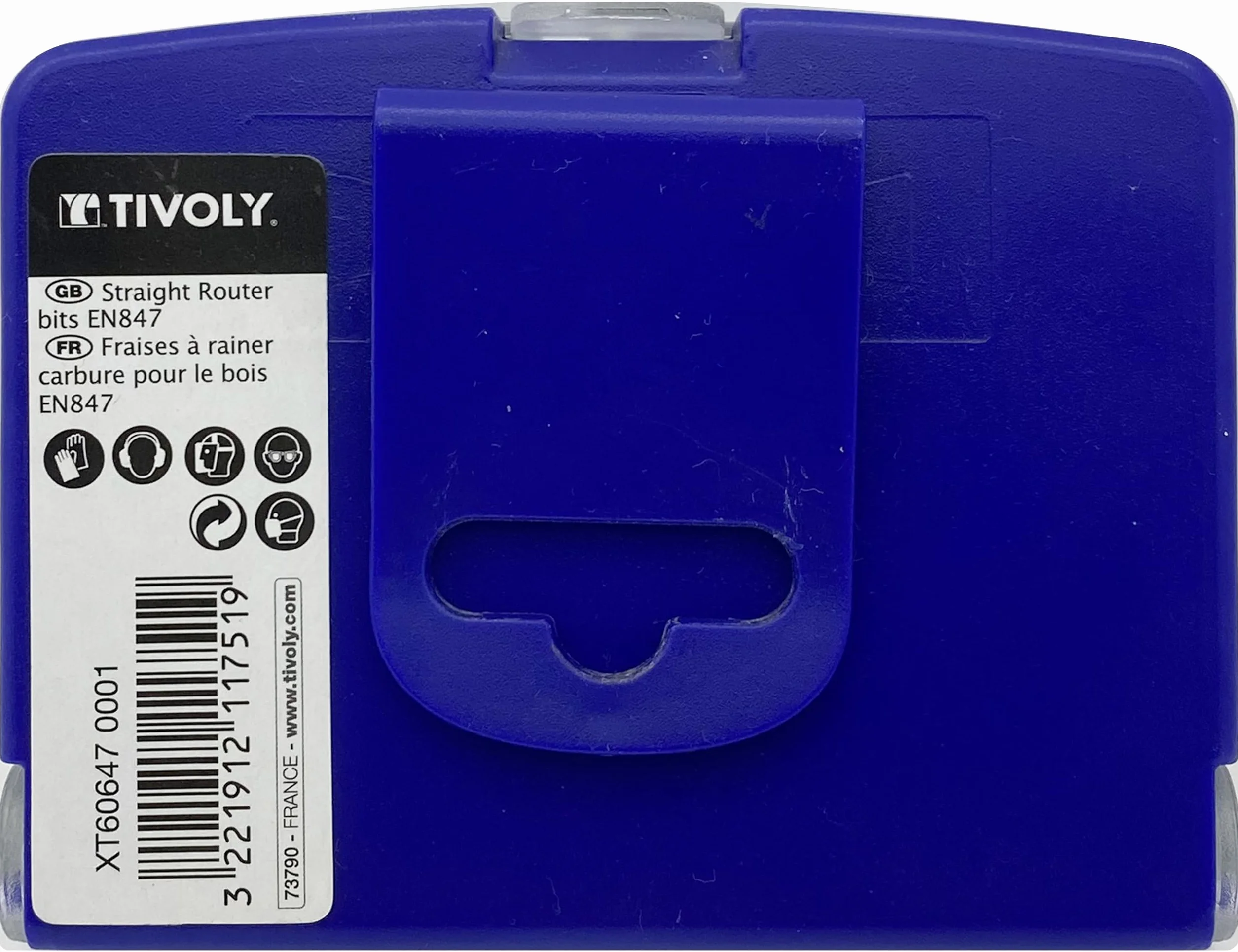 tivoly xt606470001 frezarka górnowrzecionowa prawa, szary, zestaw 5-częściowy