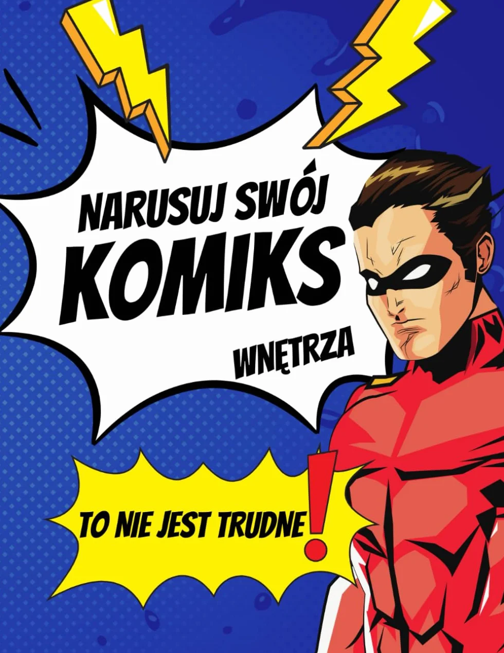 Narysuj swój komiks: Wypełnij go pomysłami z środka do komiksów!
