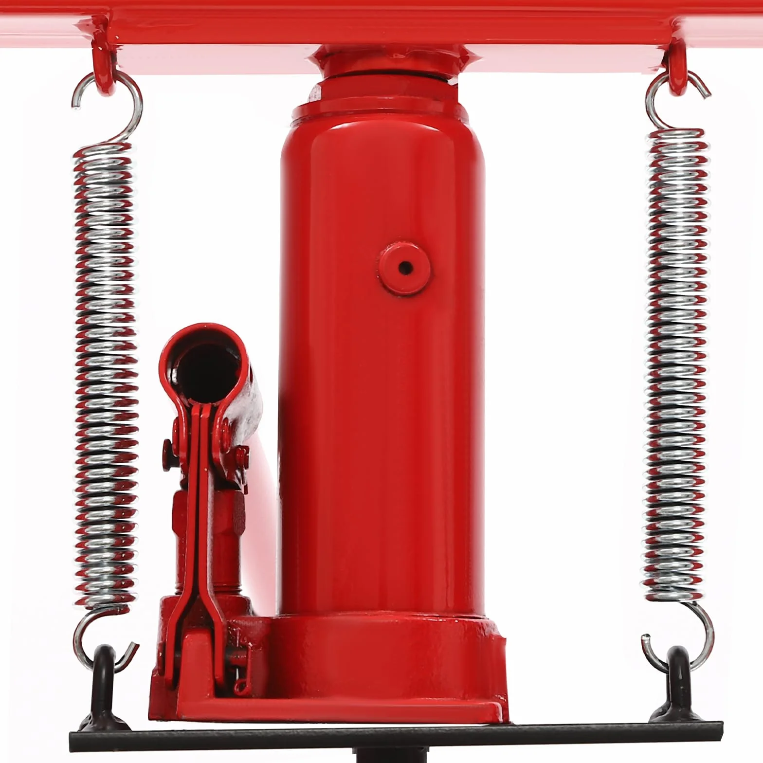 Prasa hydrauliczna 6T z regulacją wysokości, prasa warsztatowa 0-28 cm, do warsztatu, ręczna prasa hydrauliczna, stal węglowa, profesjonalna prasa ramowa z uchwytem, do warsztatów