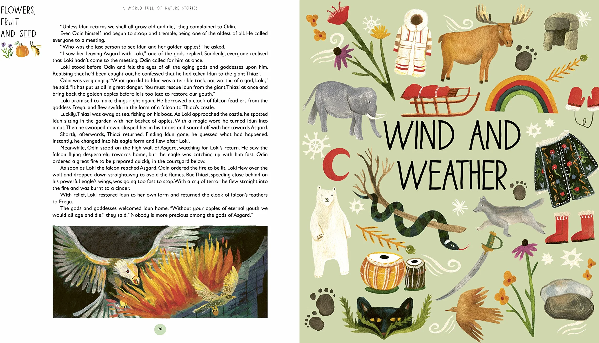 A World Full of Nature Stories: 50 Folktales and Legends (Volume 9)