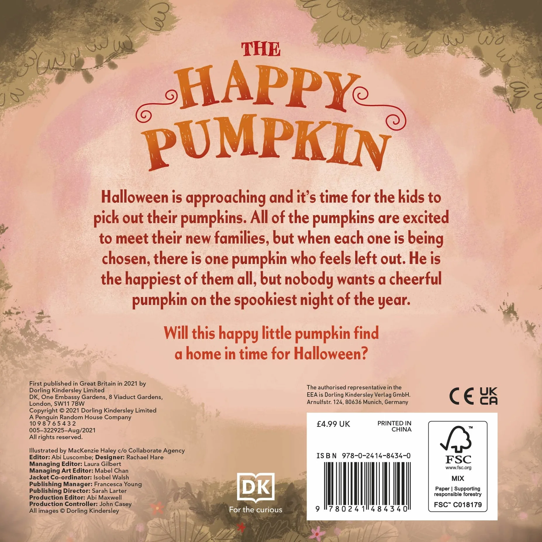 The Happy Pumpkin (First Seasonal Stories)