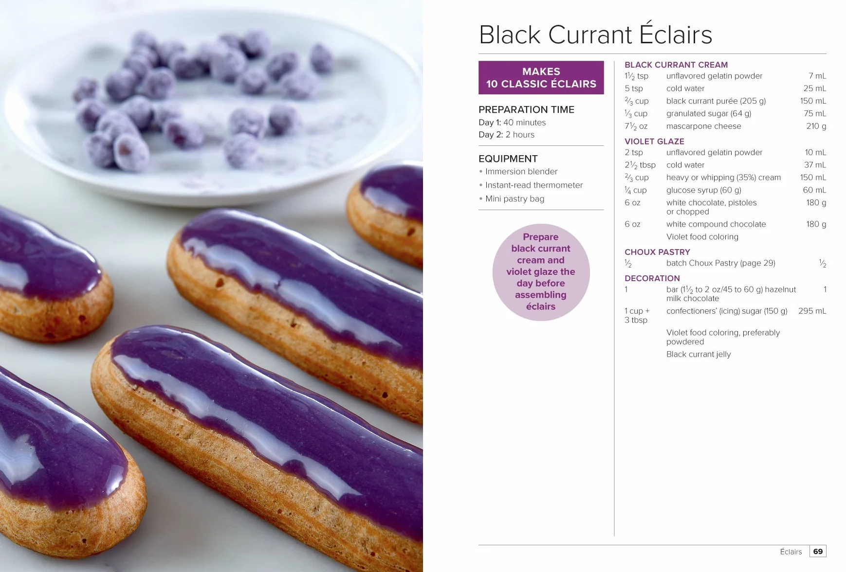 Eclairs: Easy, Elegant and Modern Recipes