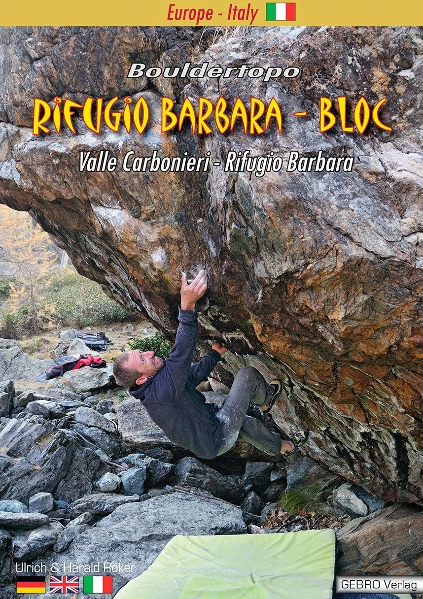 Rifugio Barbara - Bloc: Bouldertopo Valle Carbonieri - Rifugio Barbara