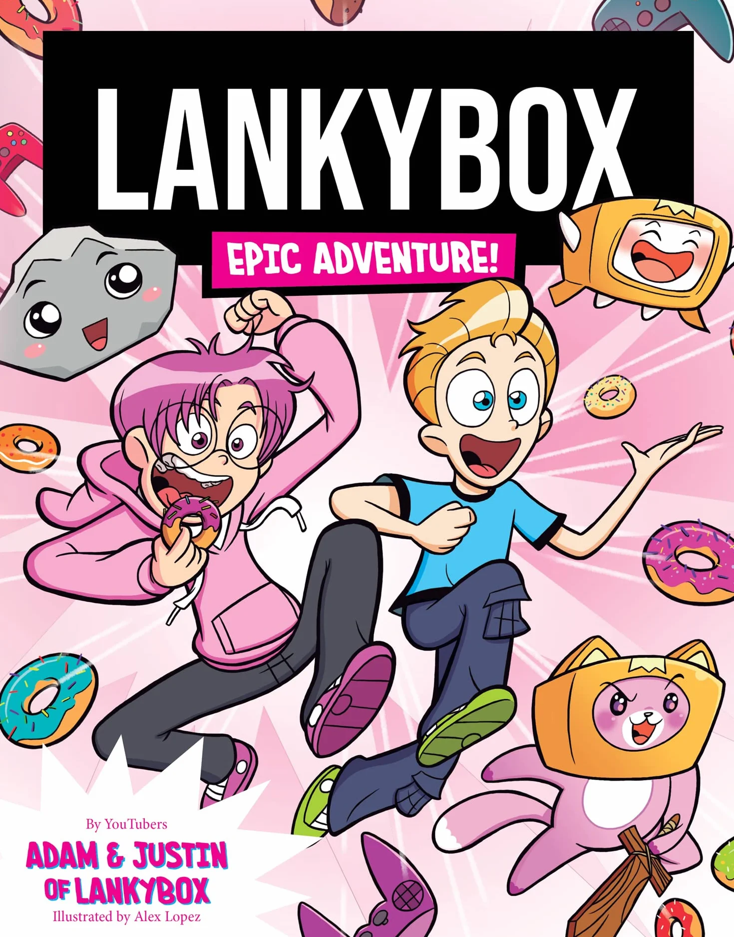 Lankybox Epic Adventure: A hilarious graphic novel from YouTube sensations LankyBox