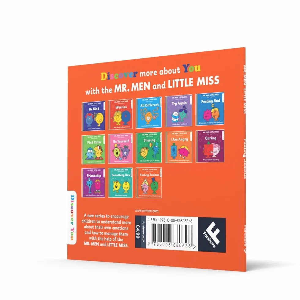 Mr. Men Little Miss: Feeling Jealous: A New Book for 2025 about Coping with Jealousy from the Classic Illustrated Children’s Series about Feelings