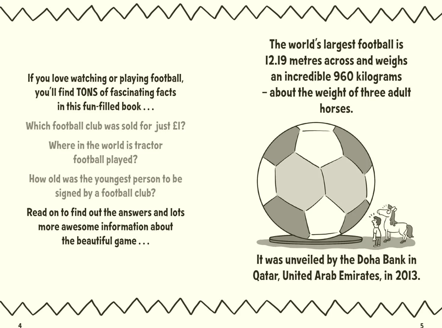 AMAZING FOOTBALL FACTS EVERY 7 YEAR OLD NEEDS TO KNOW: A hilarious new illustrated footie trivia book packed with facts for 2025!