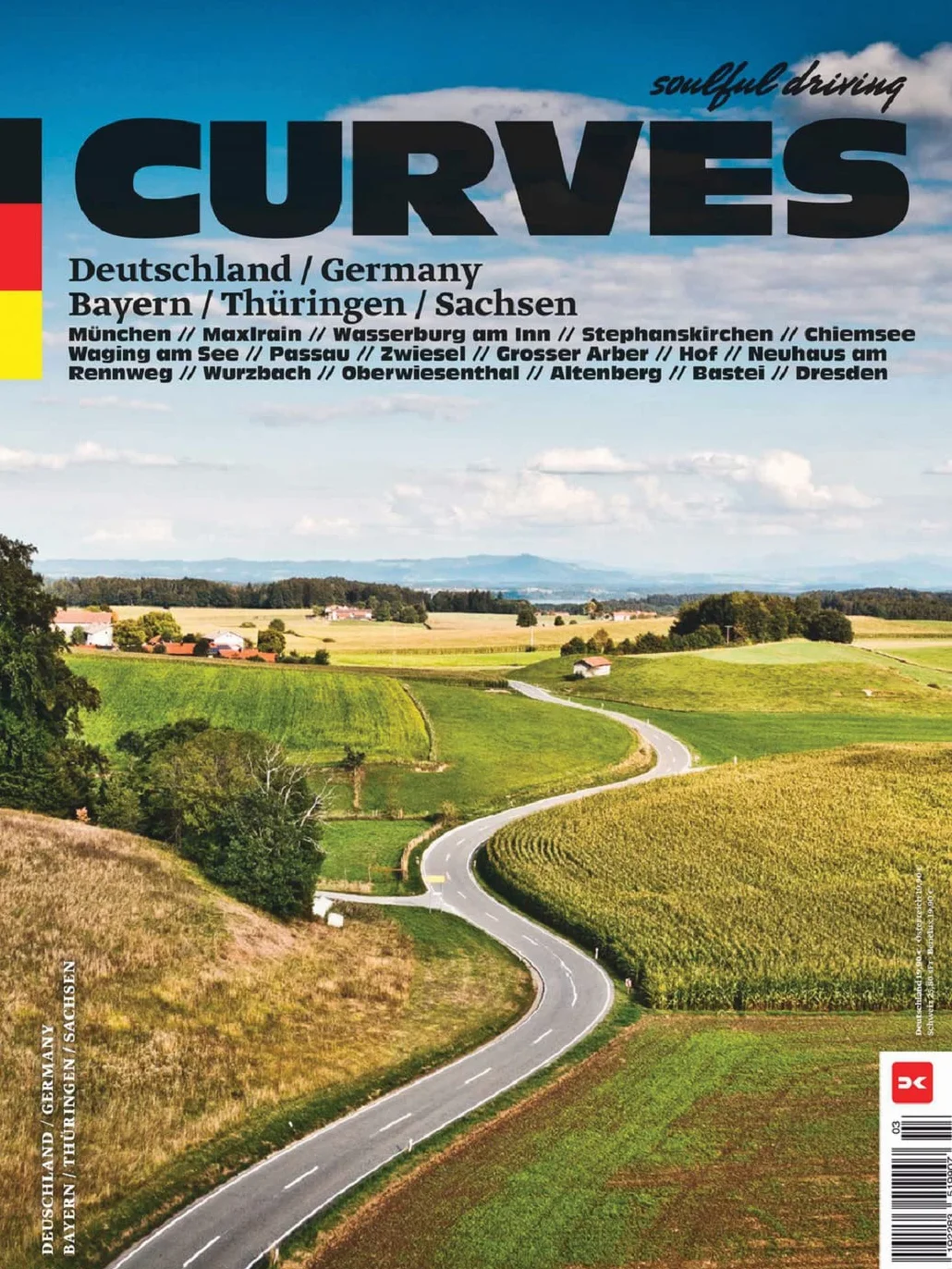 CURVES Deutschlands Südosten / Germany's Southeast: Band 18: Bayern / Thüringen / Sachsen