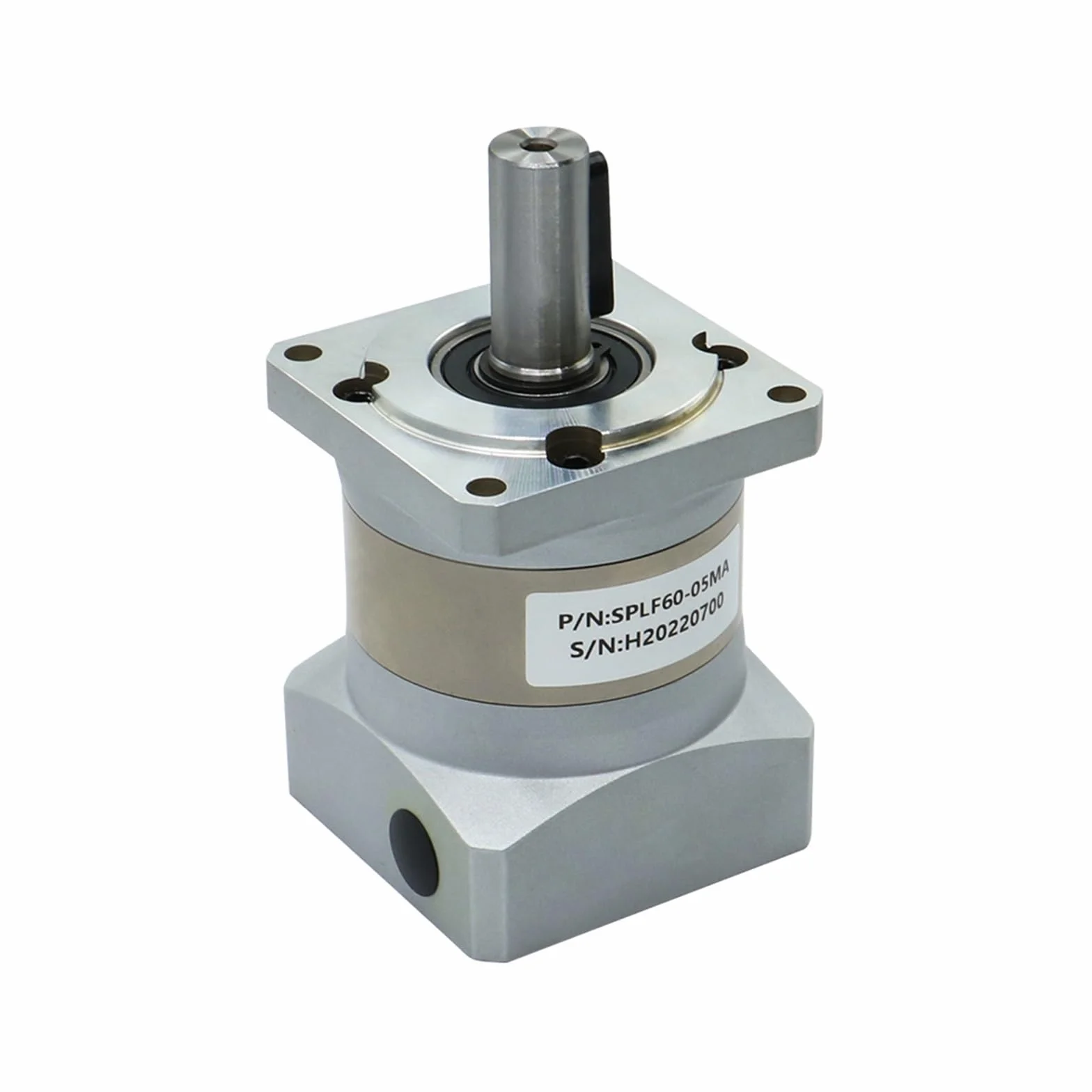 PLF60 precyzyjny reduktor przekładni planetarnej o niskim poziomie hałasu pasuje do Nema23 57 8mm silnik krokowy Nema24 60ST 14mm 400W serwo do CNC(4 to 1,8mm for stepper)