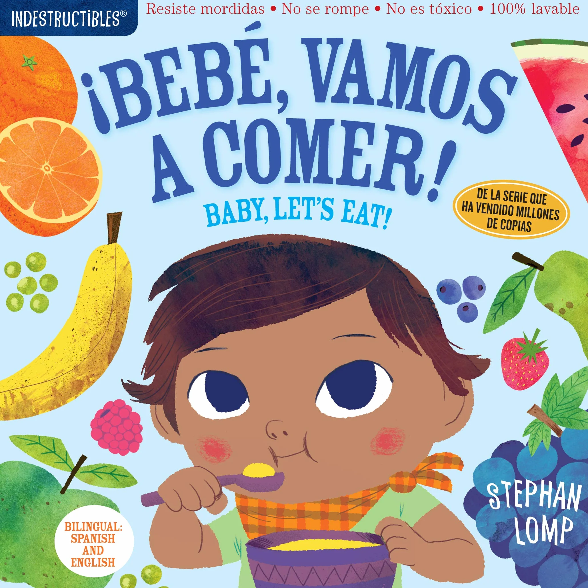 Indestructibles: Bebé, Vamos a Comer! / Baby, Let's Eat!: Chew Proof - Rip Proof - Nontoxic - 100% Washable (Book for Babies, Newborn Books, Safe to Chew)