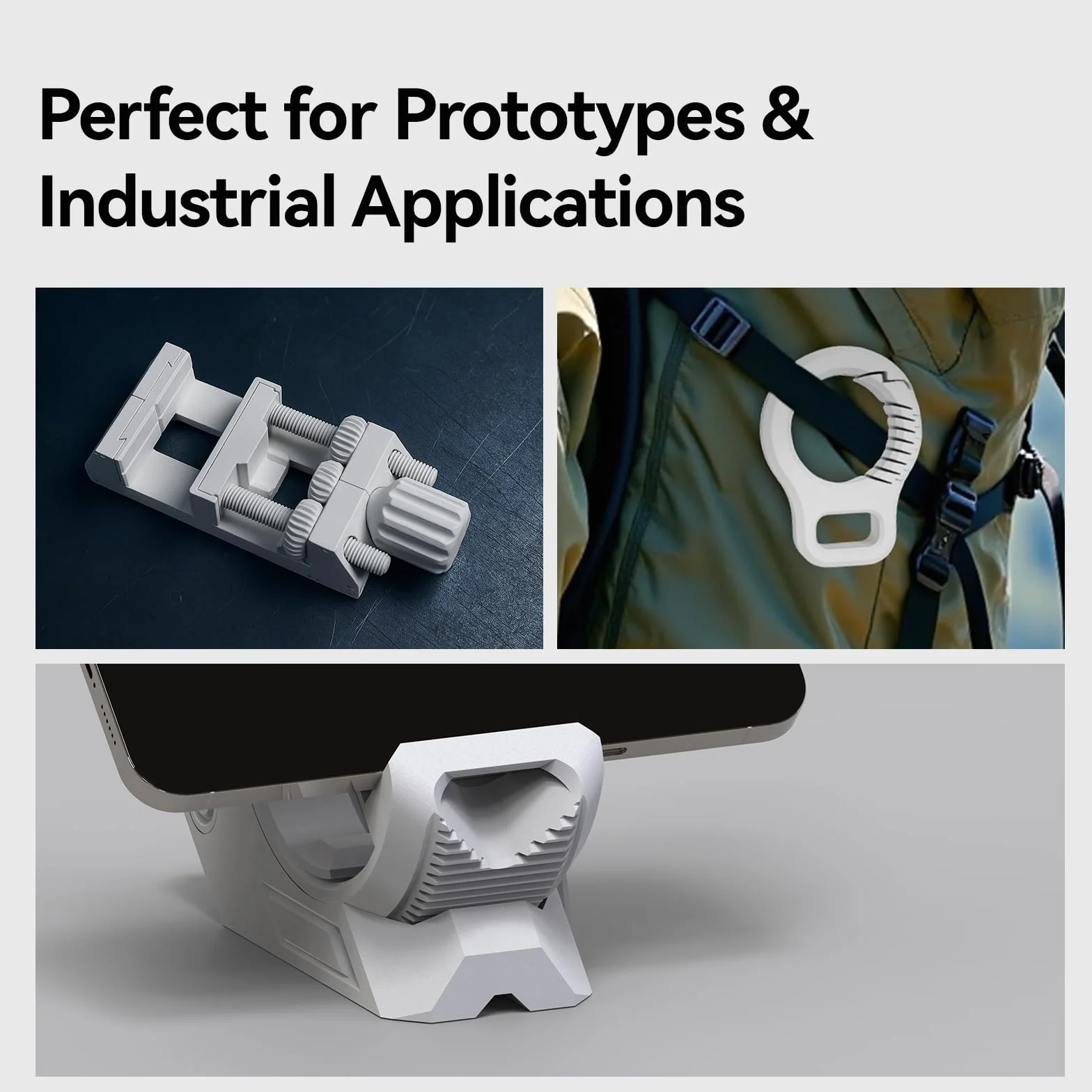 Siraya Tech Fibreheart PET-GF Filament 3D – 15% włókno szklane, odporny UV, niska absorpcja wilgoci, wysoka wytrzymałość i sztywność do zastosowań przemysłowych (Biały, 1 kg)