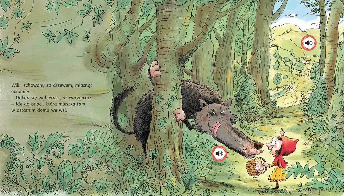 Czerwony Kapturek. Bajka dźwiękowa