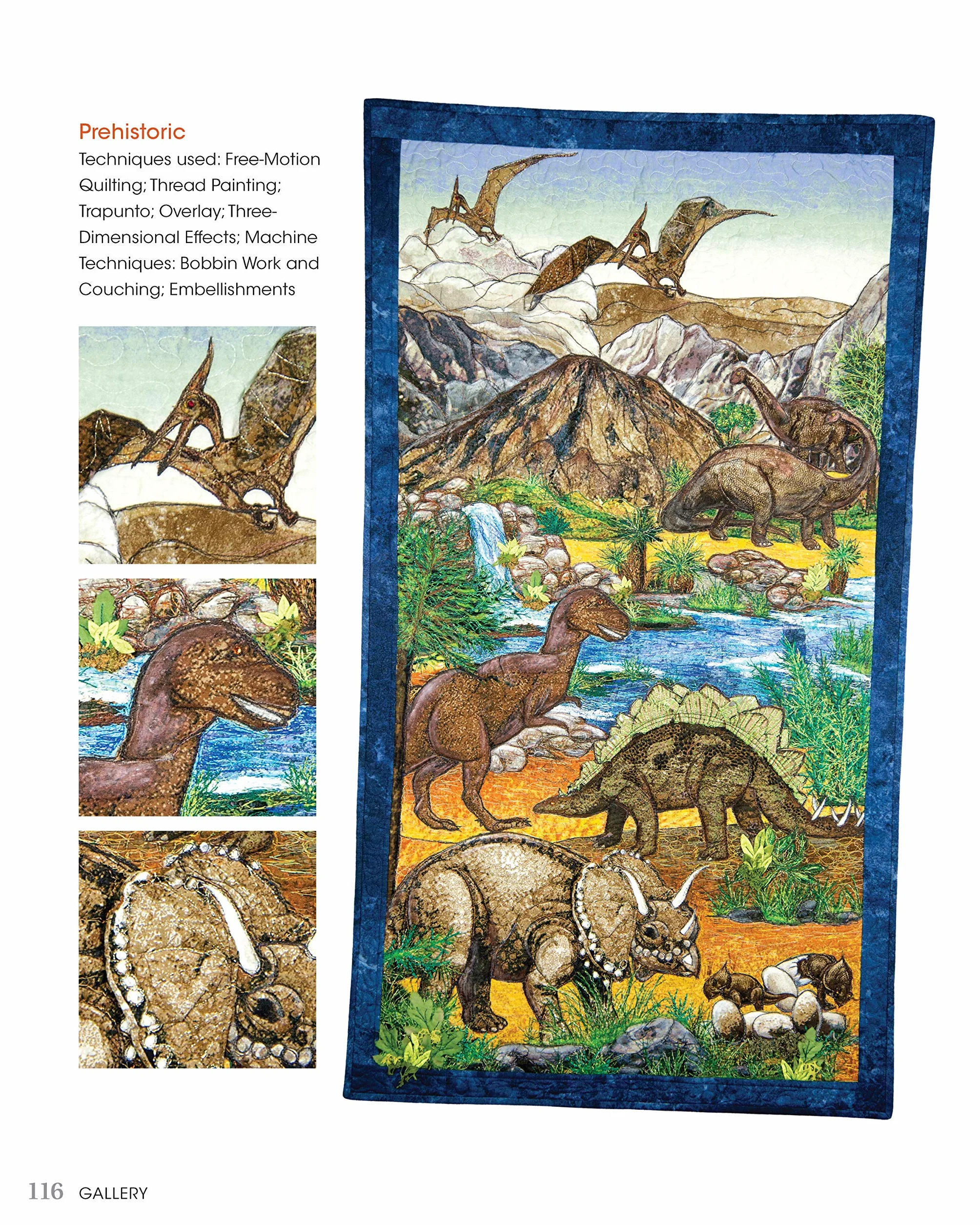 Creating Art Quilts with Panels: Easy Thread Painting and Embellishing Techniques to Create Your Own Colorful Piece of Art from Panels