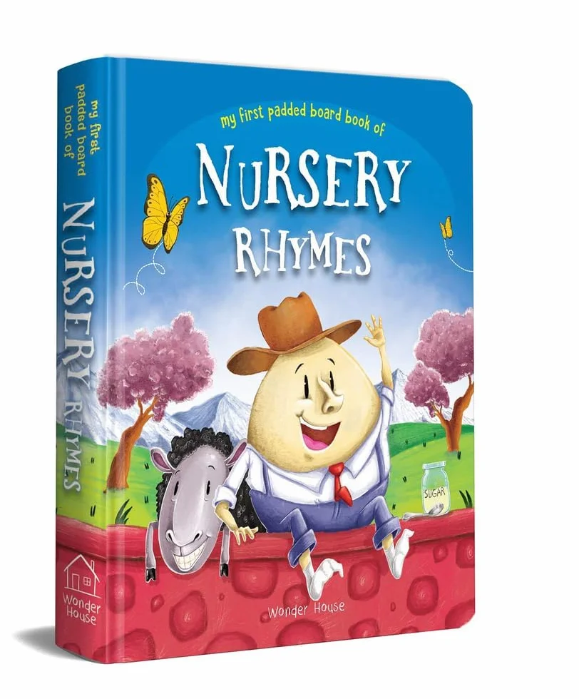 Nursery Rhymes Board Book: Illustrated Classic Nursery Rhymes