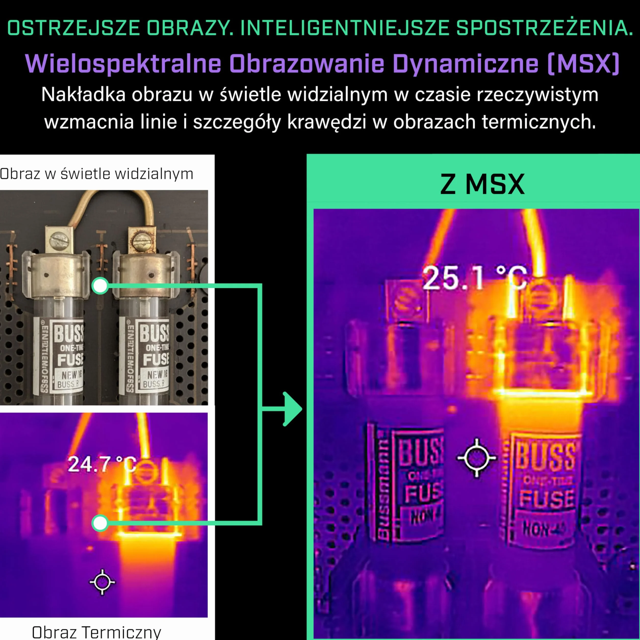 Flir One Kamera Termowizyjna Do Smartfonów iOS iPhone 15 USB-C 240x180 Superrozdzielczość