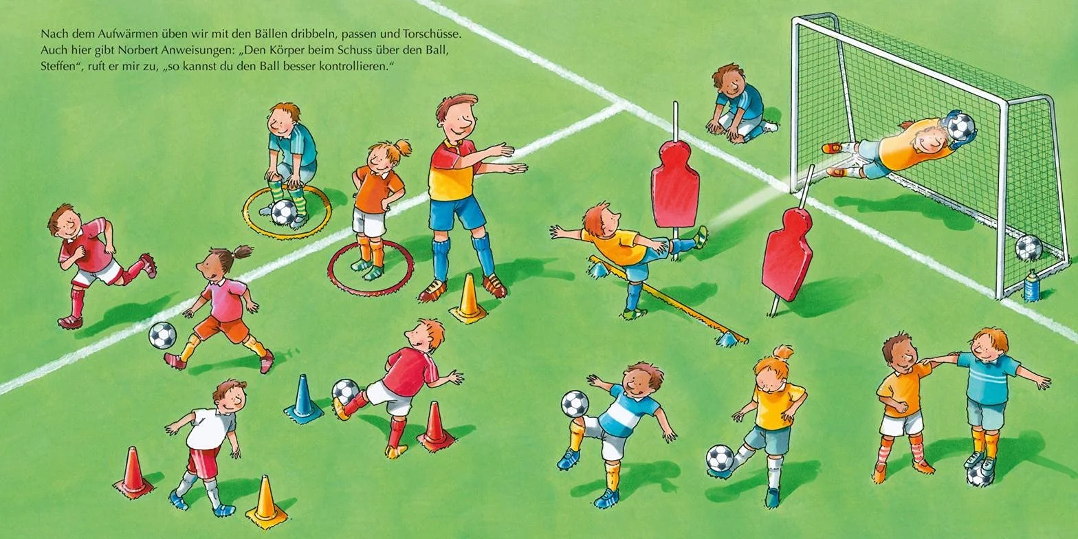 LESEMAUS 102: Ich hab einen Freund, der ist Fußballtrainer